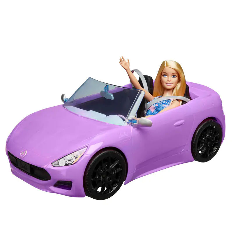 Barbie Purple Cabriolet + lutka fotografija proizvoda