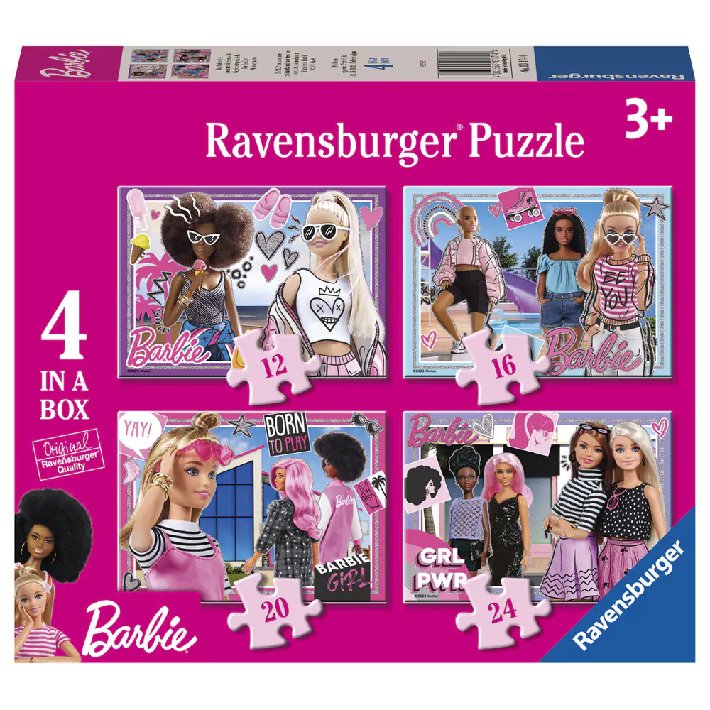 Barbie puzzle 12-16-20-24 dijelova fotografija proizvoda