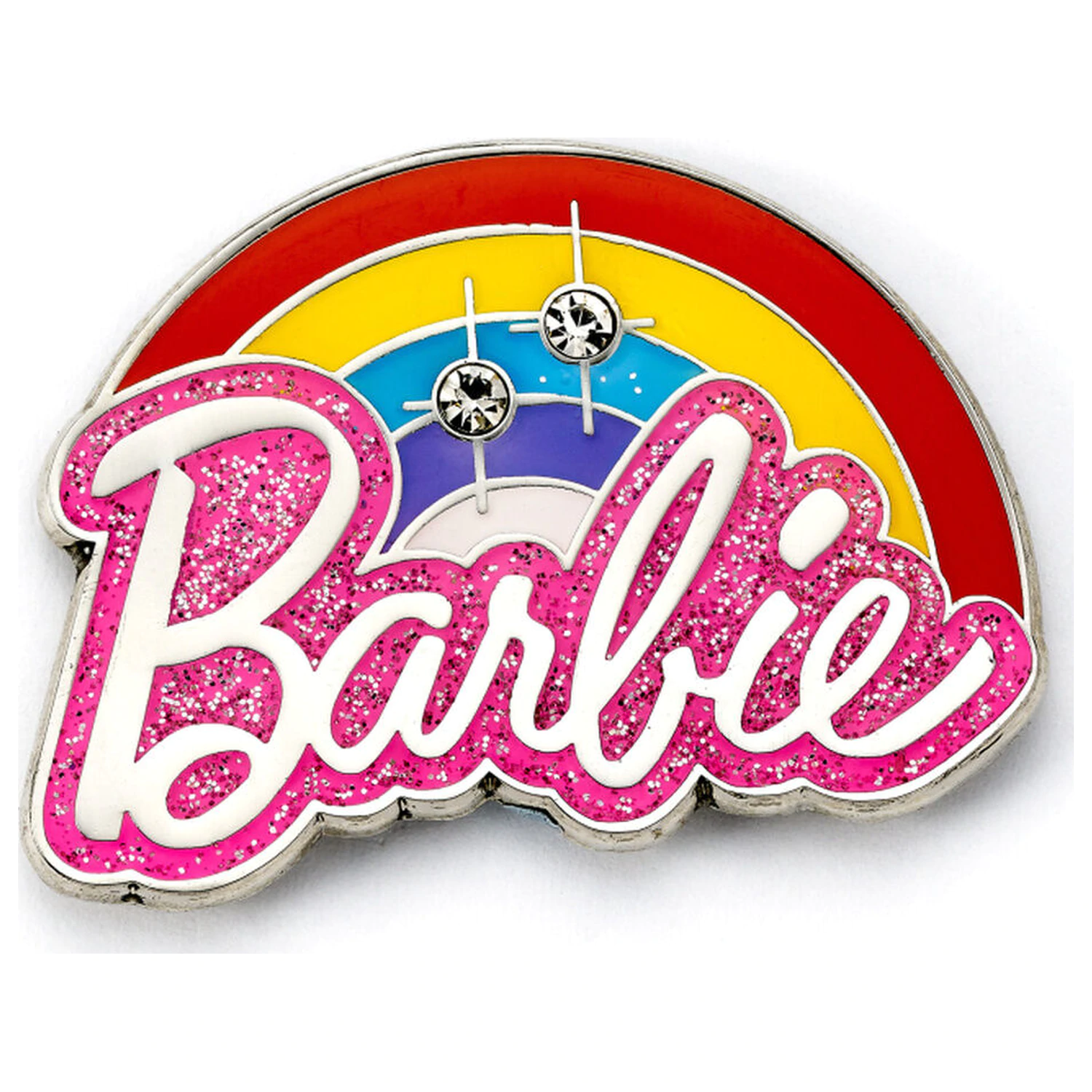 Barbie Rainbow Logo značka s iglom fotografija proizvoda