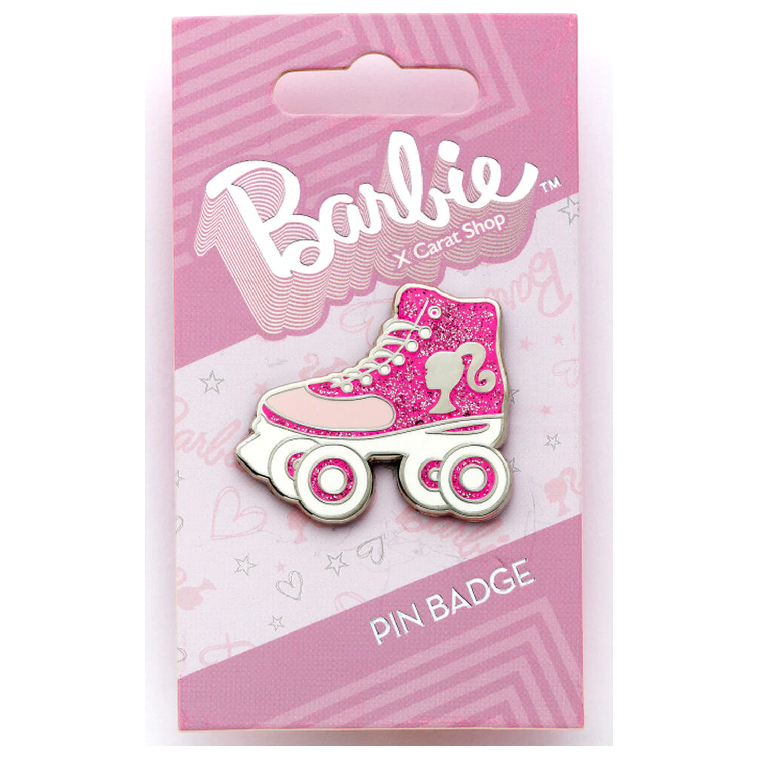 Barbie Roller Skate značka / bedž s iglom fotografija proizvoda