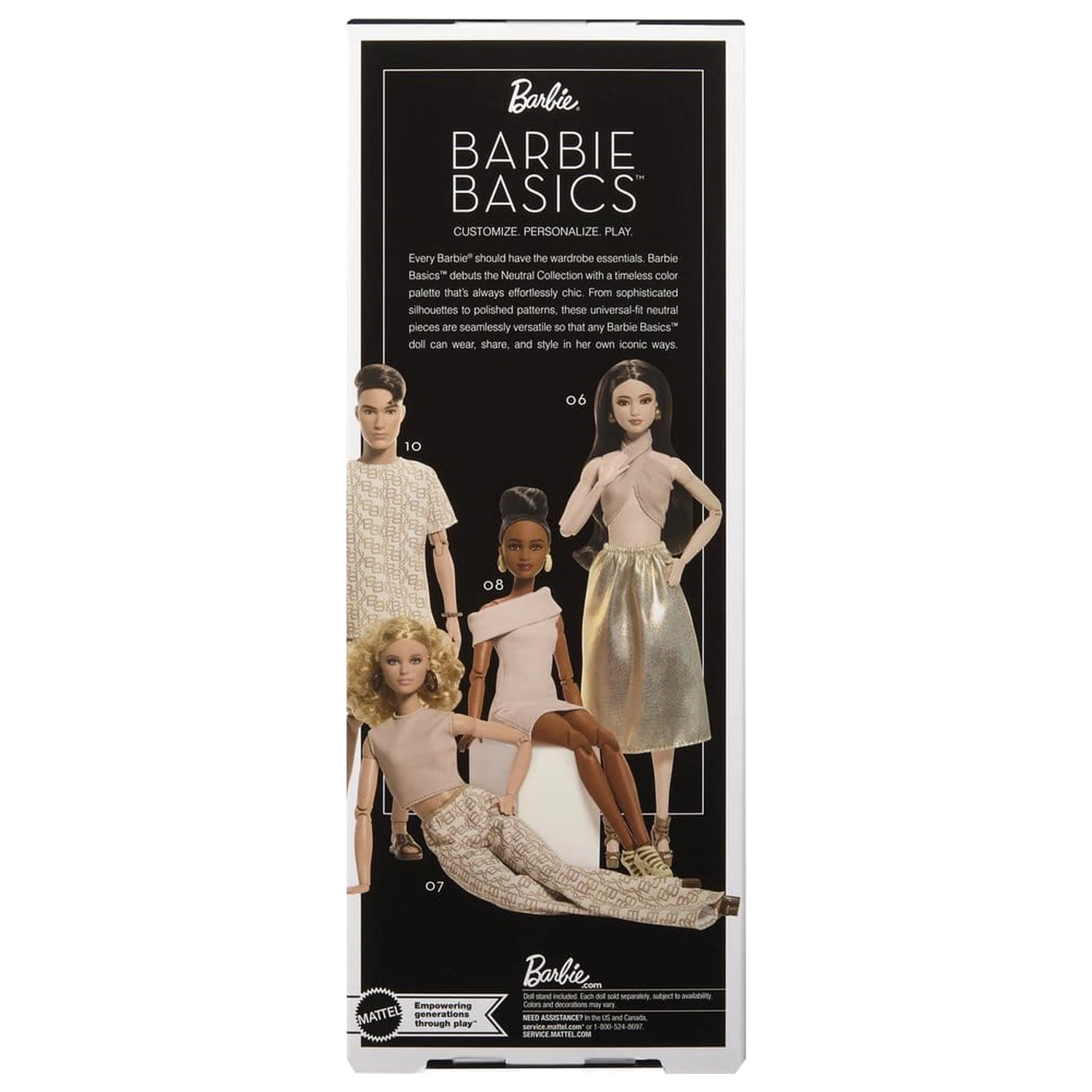 Barbie Signature Lutka Barbie Basics: Model 08 fotografija proizvoda