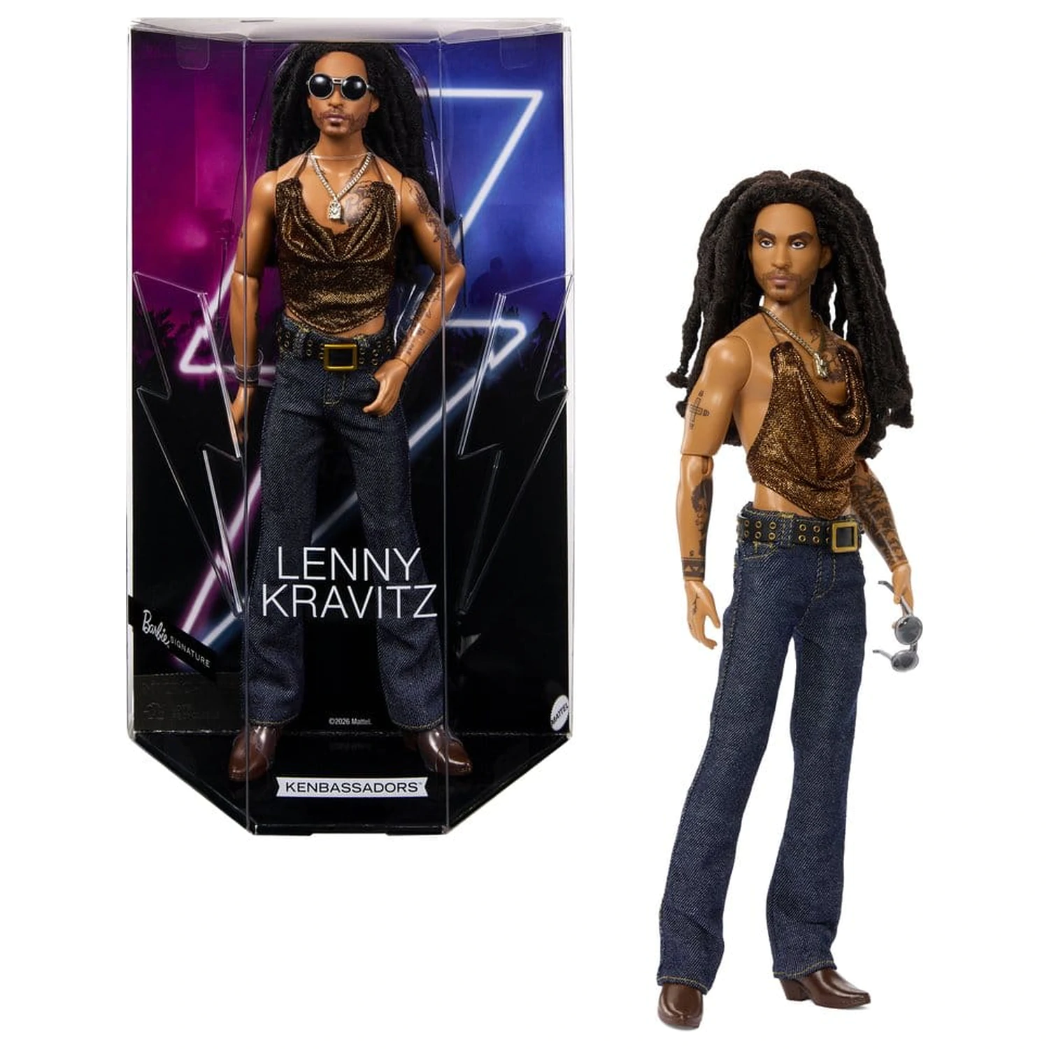 Barbie Signature Lutka Kenbassadors: Lenny Kravitz fotografija proizvoda