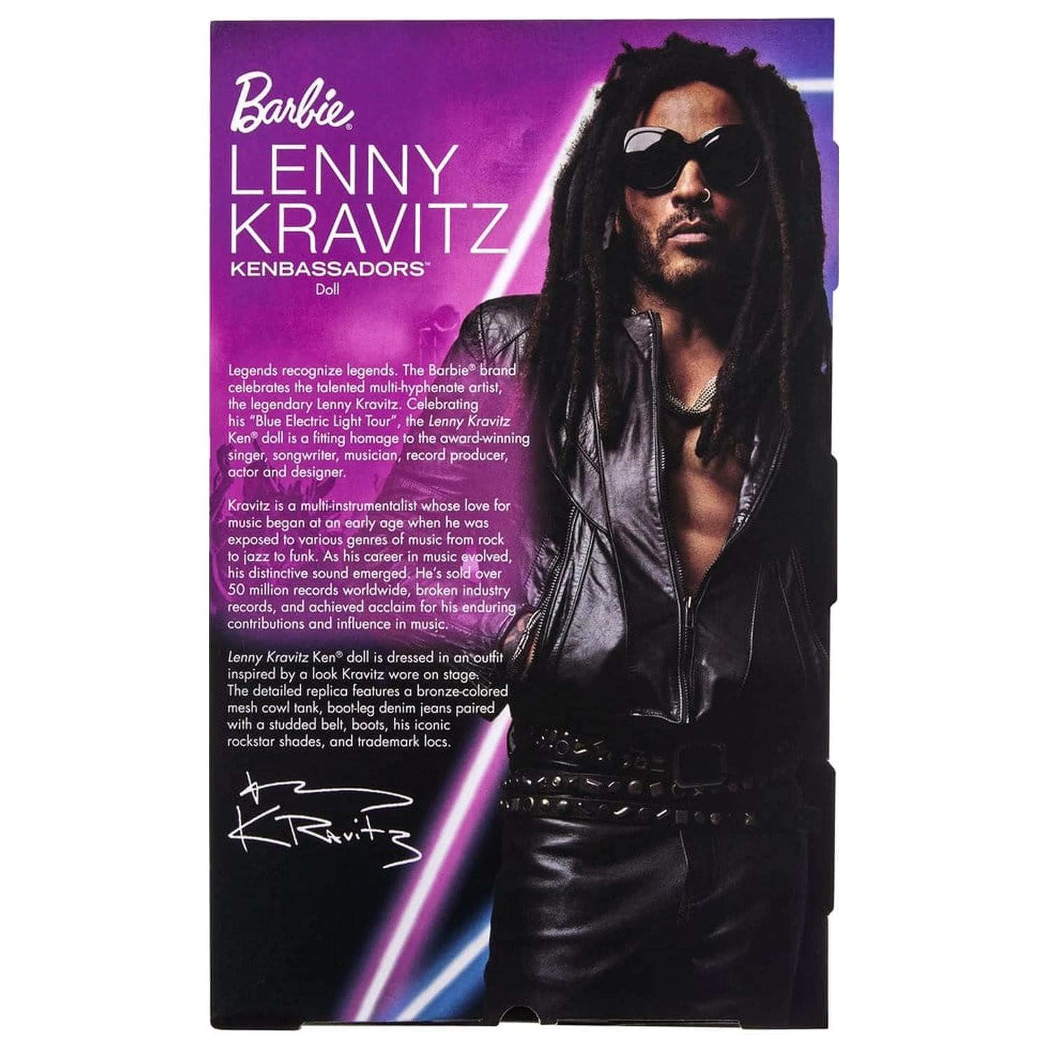 Barbie Signature Lutka Kenbassadors: Lenny Kravitz fotografija proizvoda
