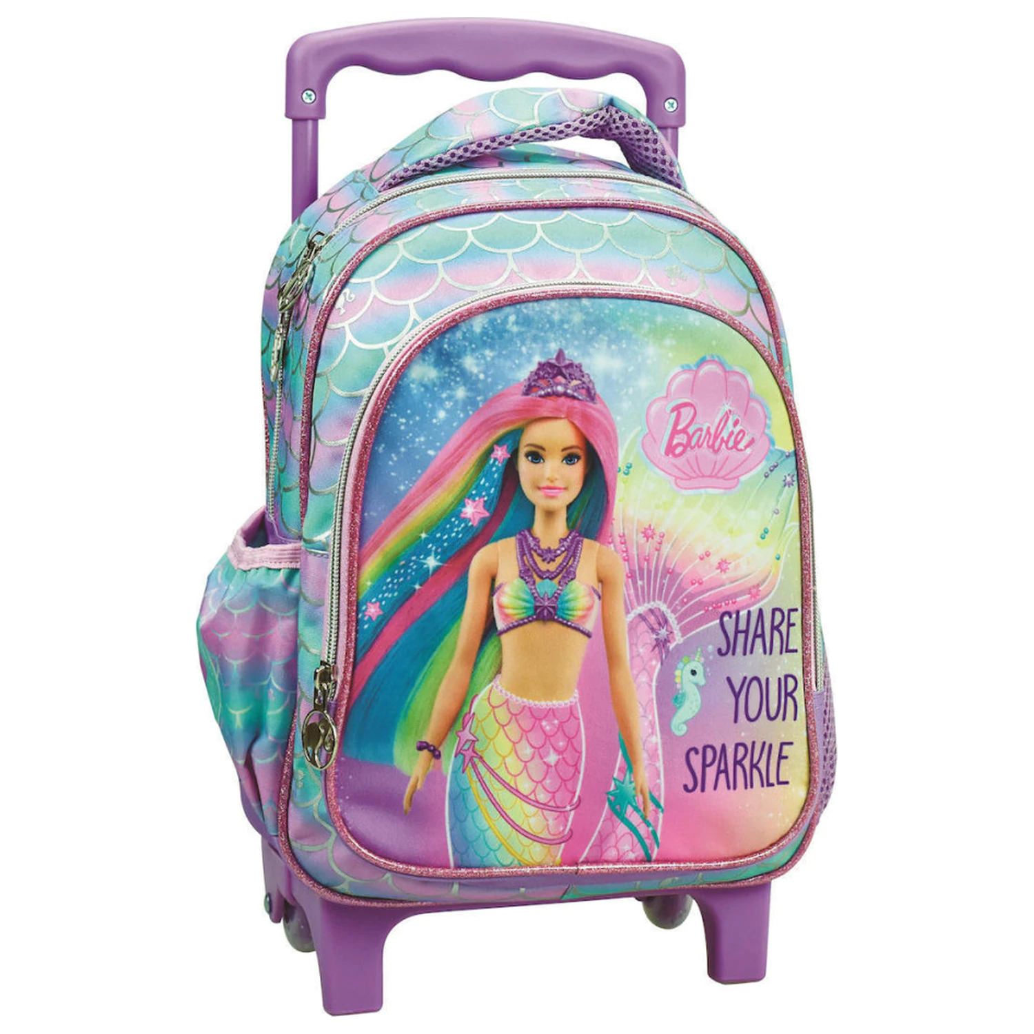 Barbie Sparkle Rolling Kindergarten ruksak, torba 30 cm fotografija proizvoda