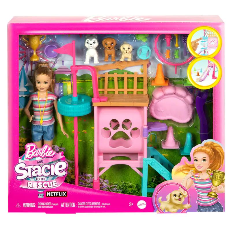 Barbie Stacie to the Rescue Puppu Playground set za igru + lutka fotografija proizvoda