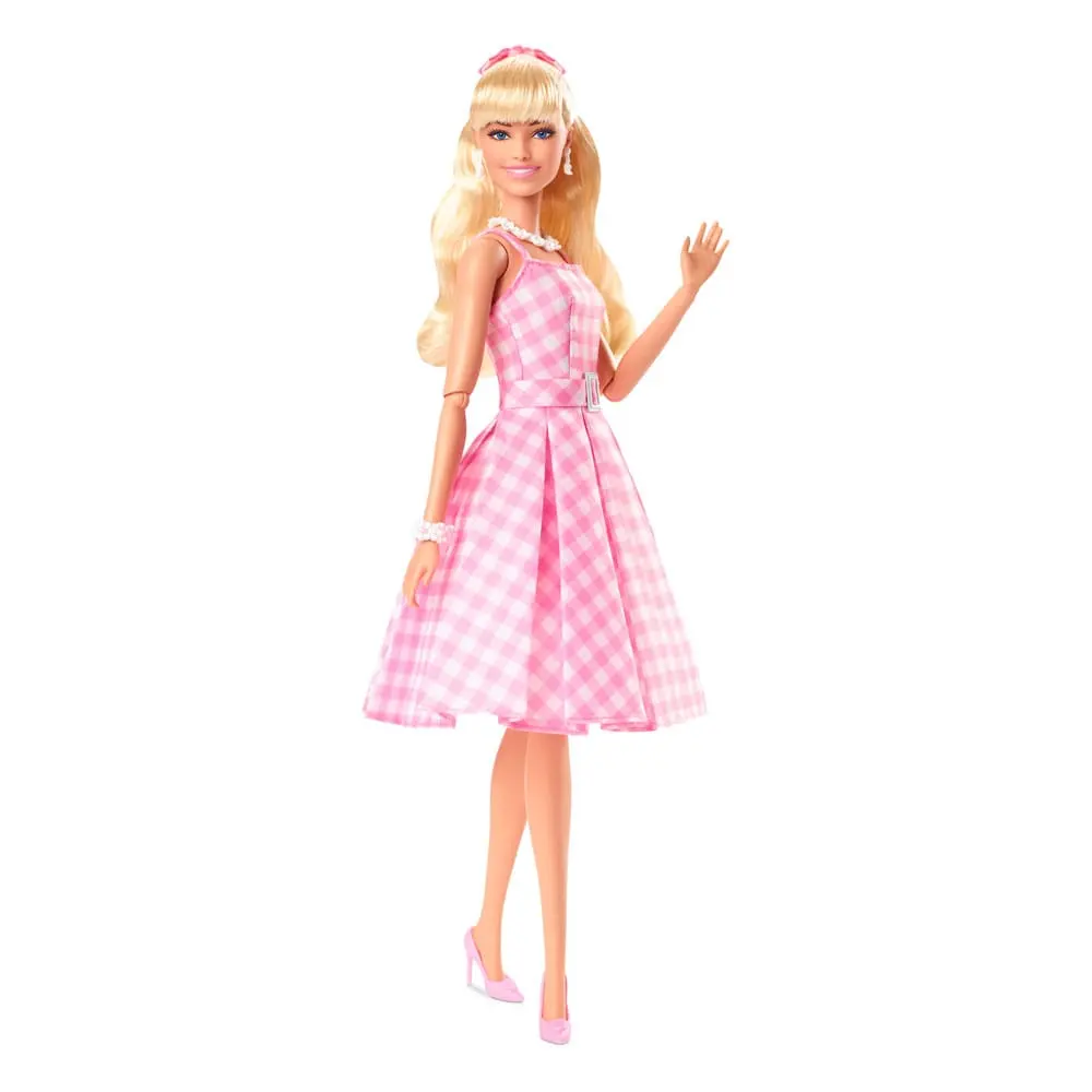 Barbie The Movie Doll Barbie u ružičastoj Gingham haljini [OŠTEĆENO PAKIRANJE] fotografija proizvoda