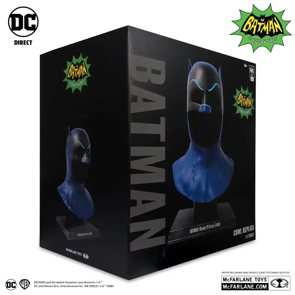 Batman 1966 DC Direct replika 1/1 Batman Cowl 53 cm fotografija proizvoda