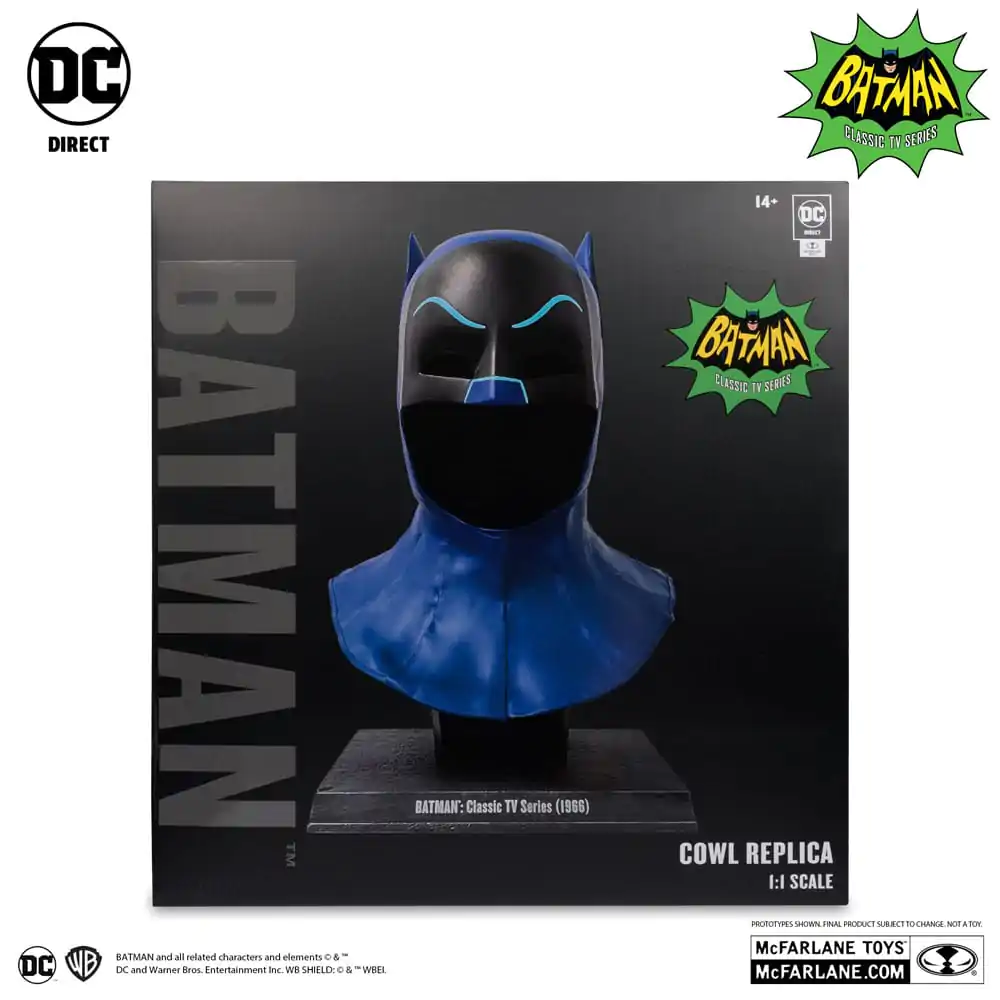 Batman 1966 DC Direct replika 1/1 Batman Cowl 53 cm fotografija proizvoda