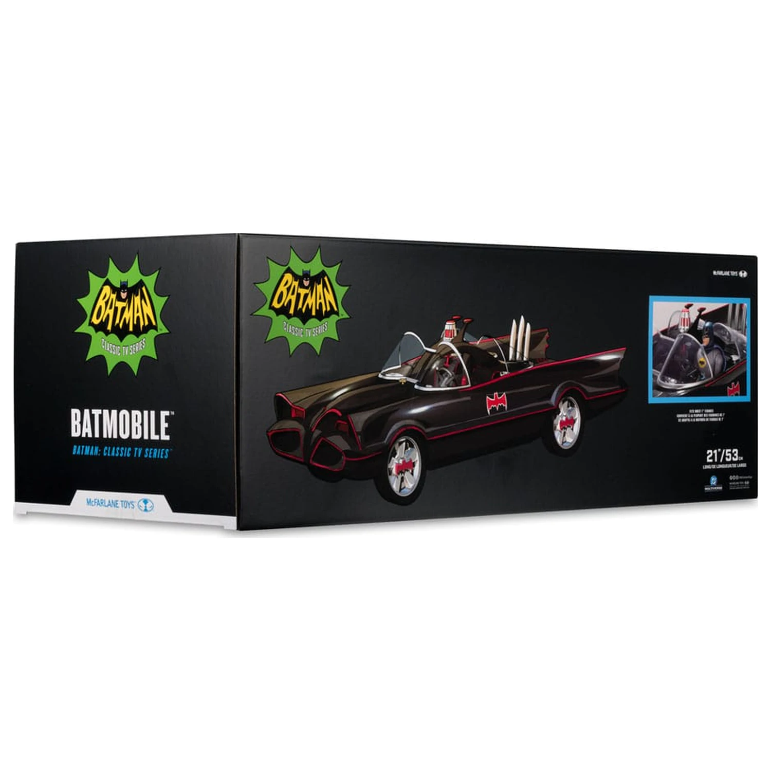 Batman (1966) DC Multiverse Vozilo Batmobil 53 cm fotografija proizvoda