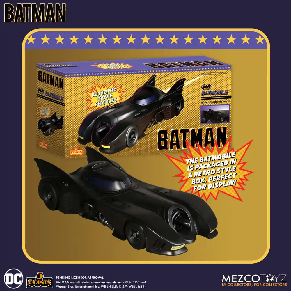 Batman (1989) 5 Points Vehicle Batmobil – Vozilo fotografija proizvoda