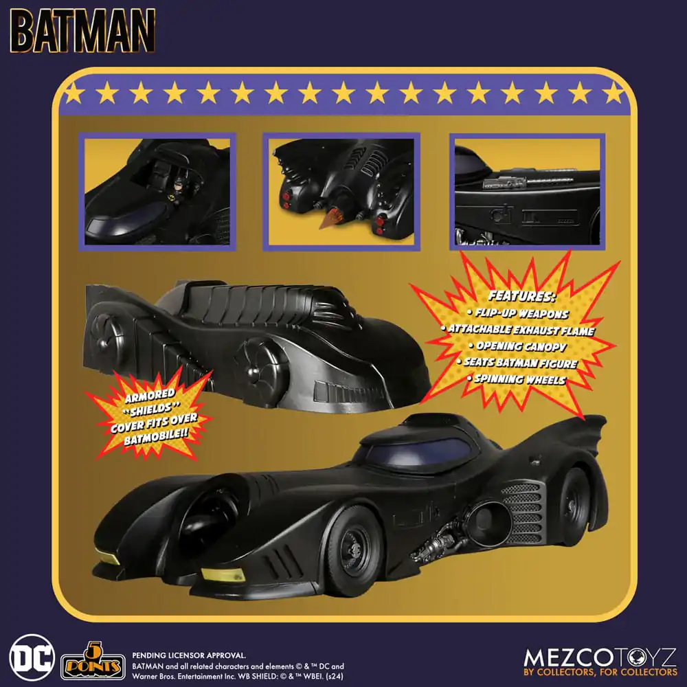 Batman (1989) 5 Points Vehicle Batmobil – Vozilo fotografija proizvoda