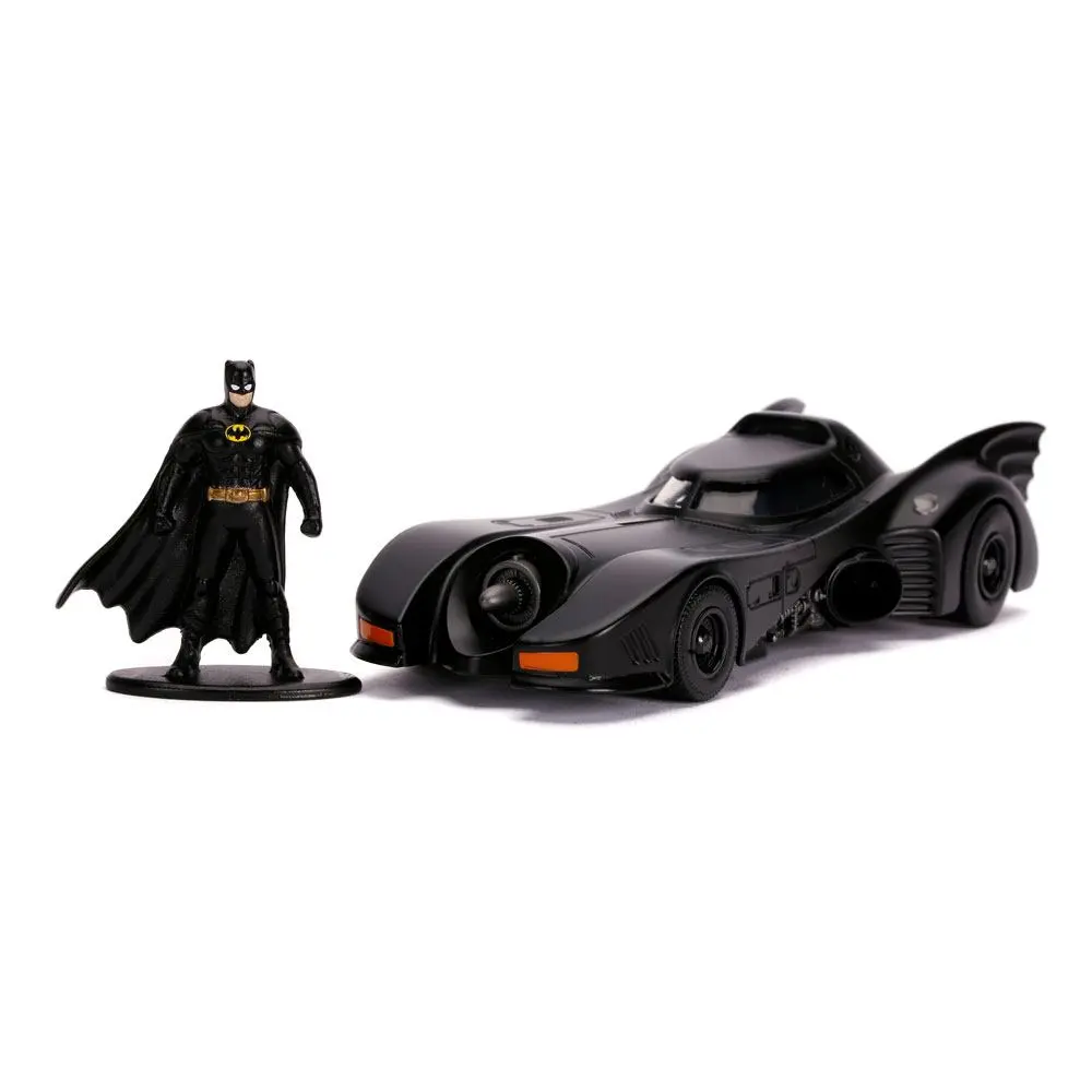 Batman 1989 Hollywood Rides Diecast Model 1/32 1989 Batmobile s Figurom fotografija proizvoda