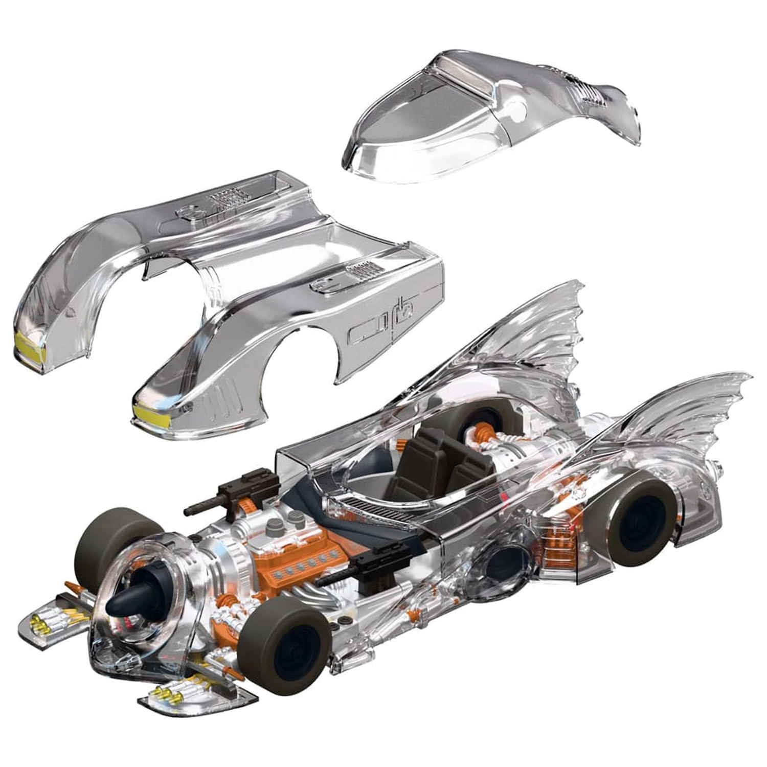 Batman 1989 Super Cyborg Vozilo Batmobile 1989 (Prozirno) 35 cm fotografija proizvoda