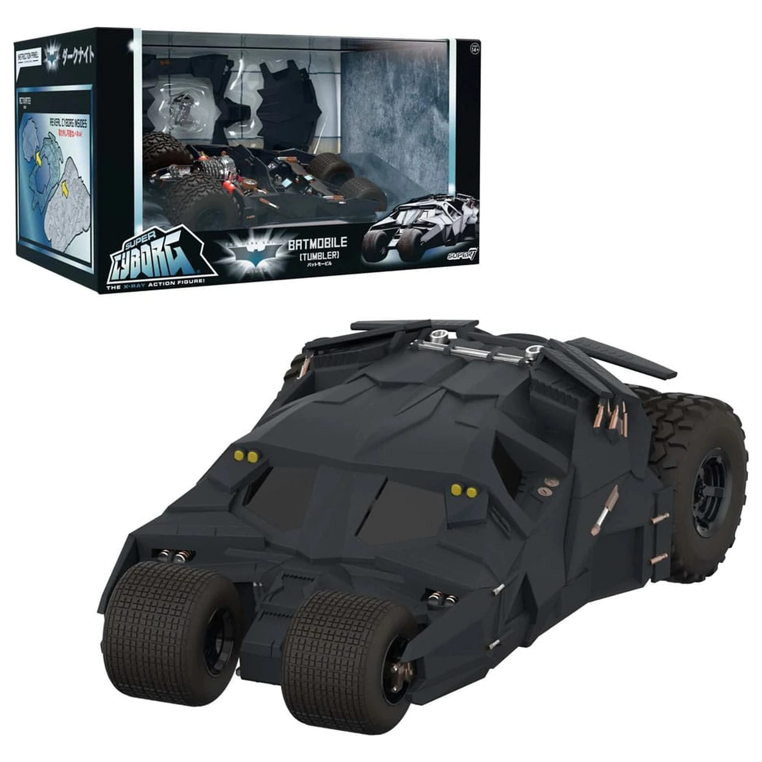 Batman 1989 Super Cyborg Vozilo Batmobile Tumbler (Full Color) 33 cm fotografija proizvoda