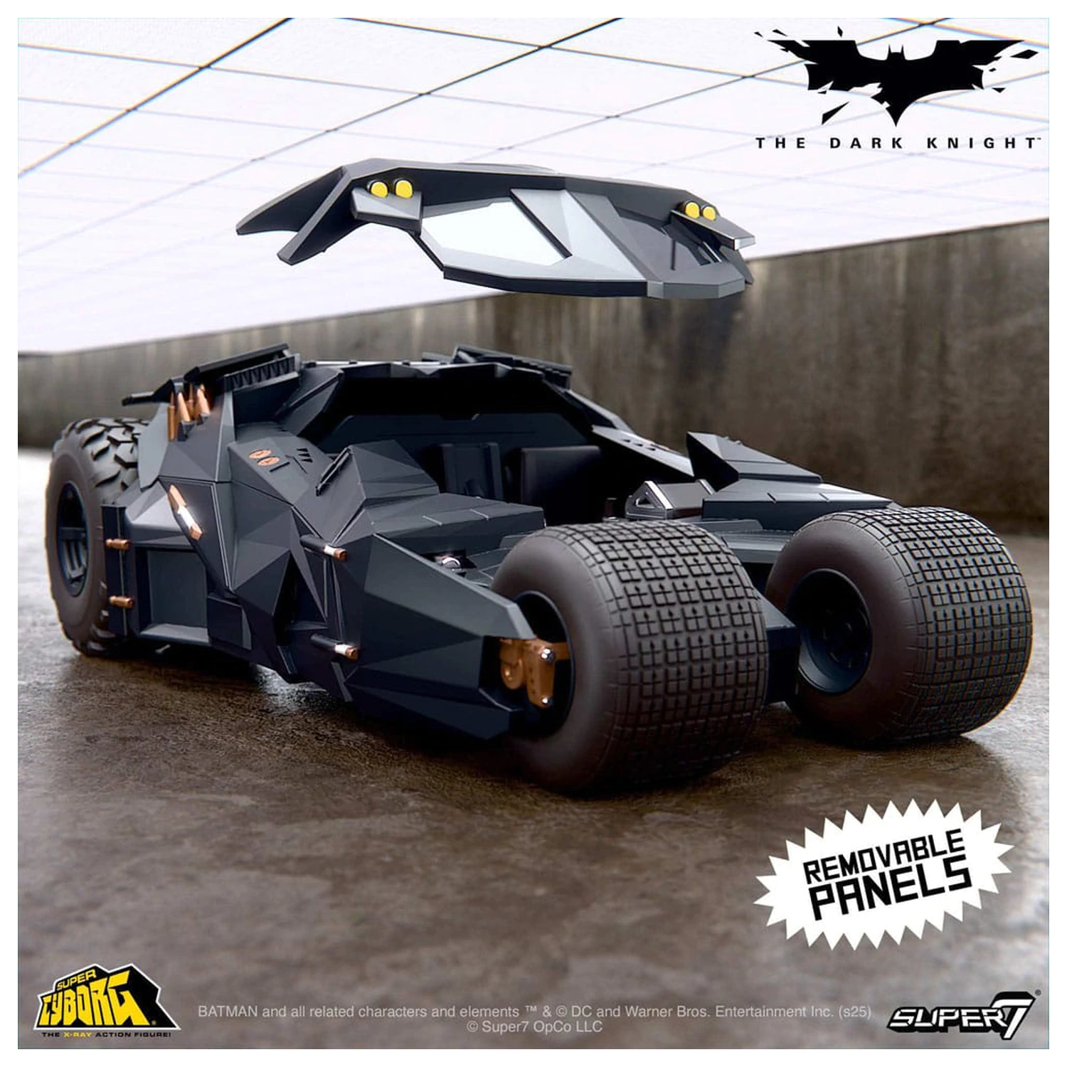 Batman 1989 Super Cyborg Vozilo Batmobile Tumbler (Full Color) 33 cm fotografija proizvoda