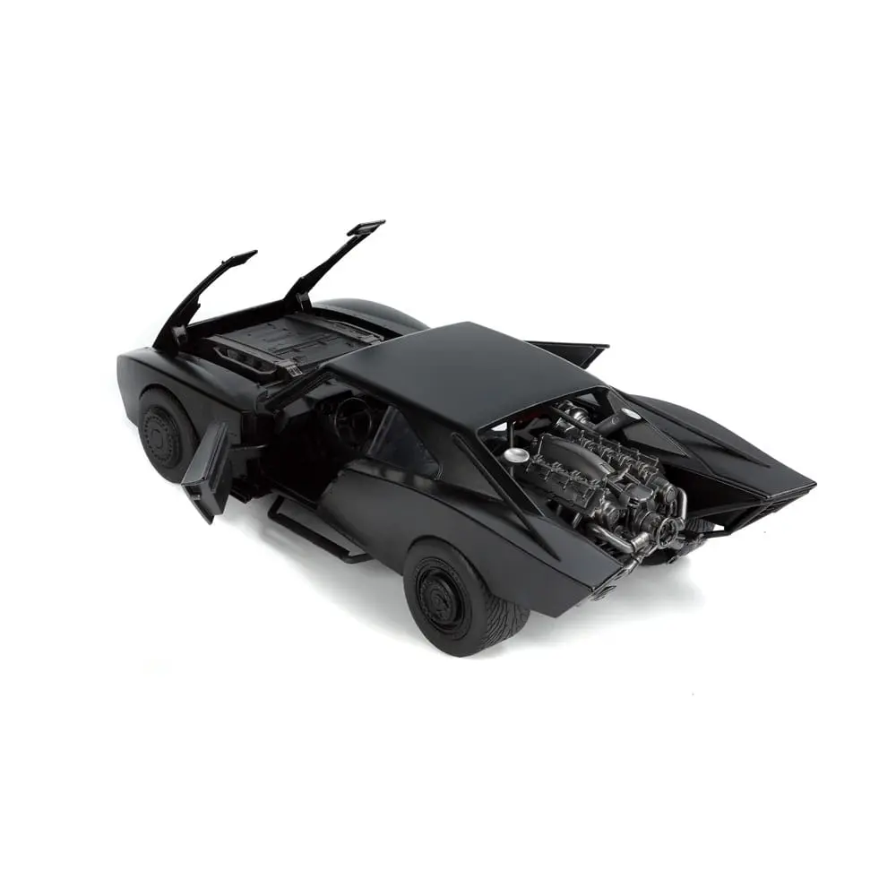 Batman 2022 Hollywood Rides Diecast Model 1/18 2022 Batmobile s Figurom fotografija proizvoda