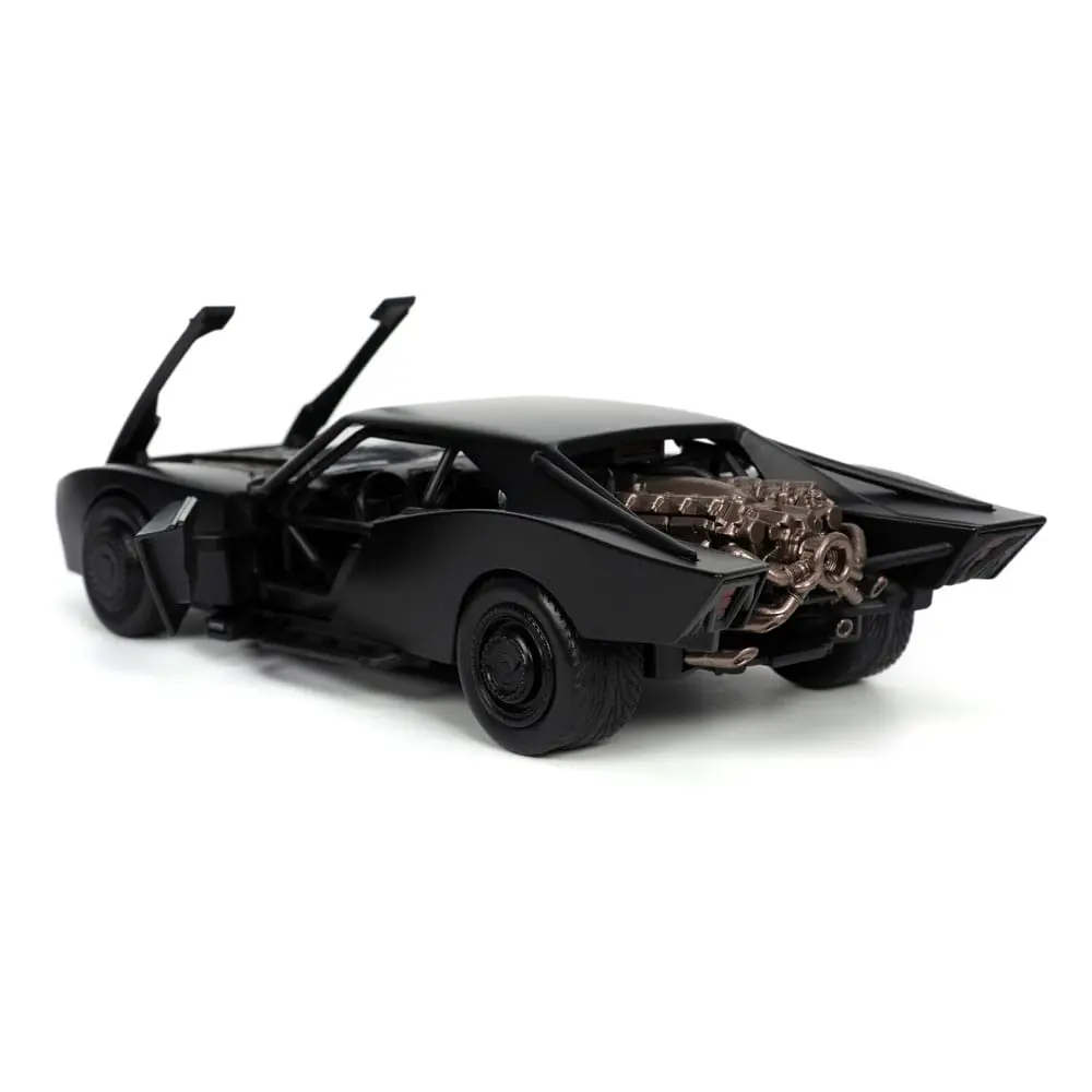 Batman 2022 Hollywood Rides Diecast Model 1/24 2022 Batmobile s figurom fotografija proizvoda