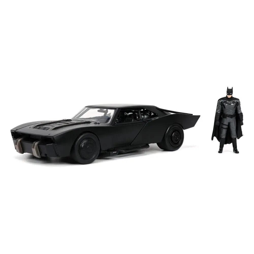 Batman 2022 Hollywood Rides Diecast Model 1/24 2022 Batmobile s figurom fotografija proizvoda