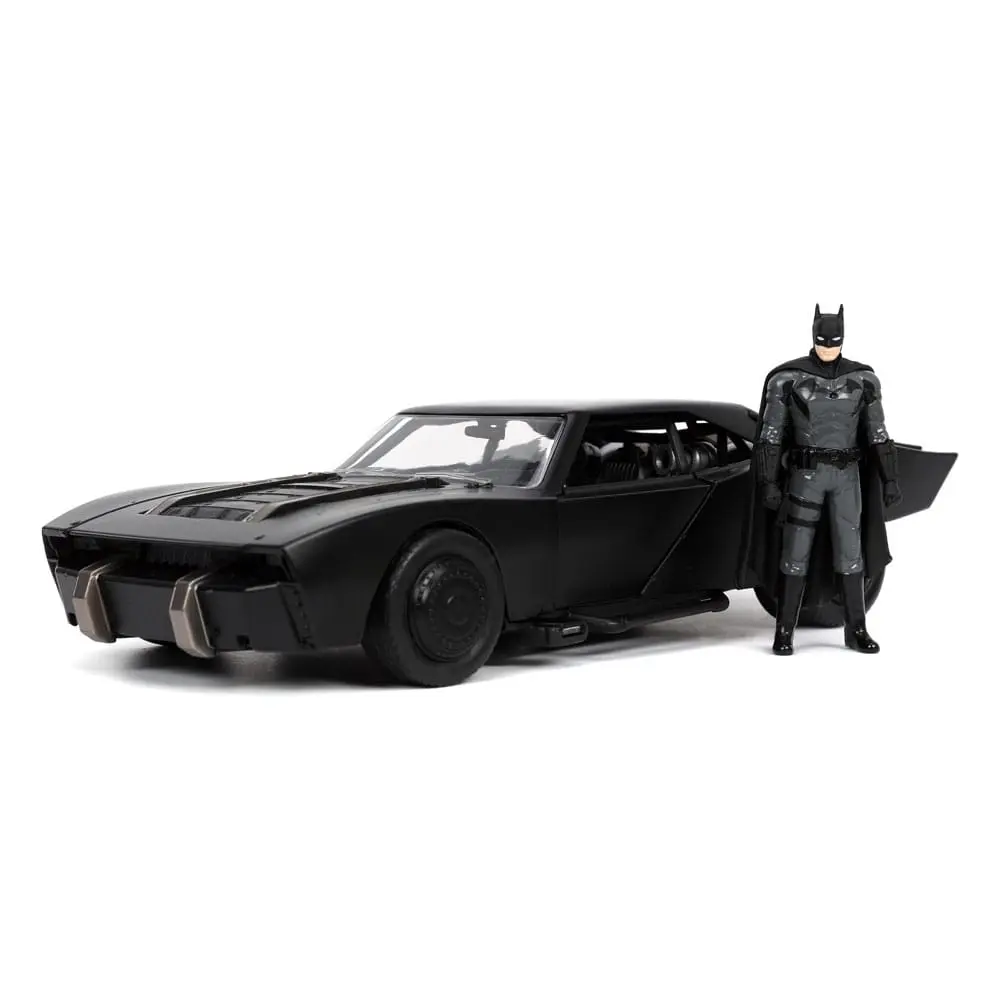 Batman 2022 Hollywood Rides Diecast Model 1/24 2022 Batmobile s figurom fotografija proizvoda