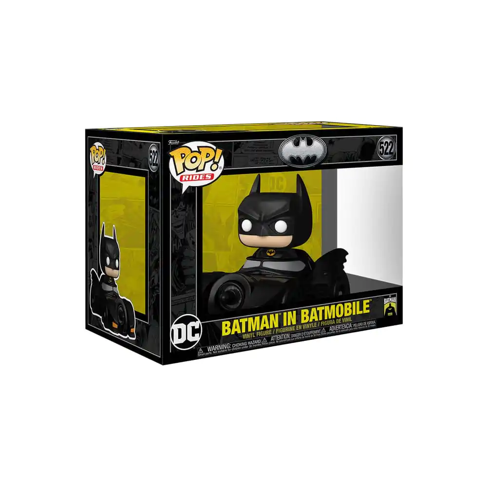 Batman 85. obljetnica Funko POP! Rides Deluxe Vinilna figura Batman s Batmobilom 9 cm fotografija proizvoda