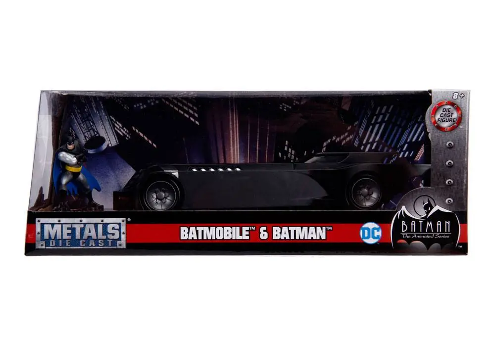 Batman Animated Series Metals Lijevani Model 1:24 Batmobile s figuricom fotografija proizvoda
