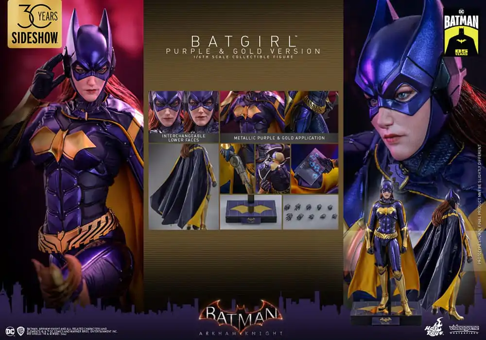 Batman Arkham Knight Videogame Masterpiece akcijska figura 1/6 Batgirl (Purple and Gold Version) Exclusive 30 cm fotografija proizvoda