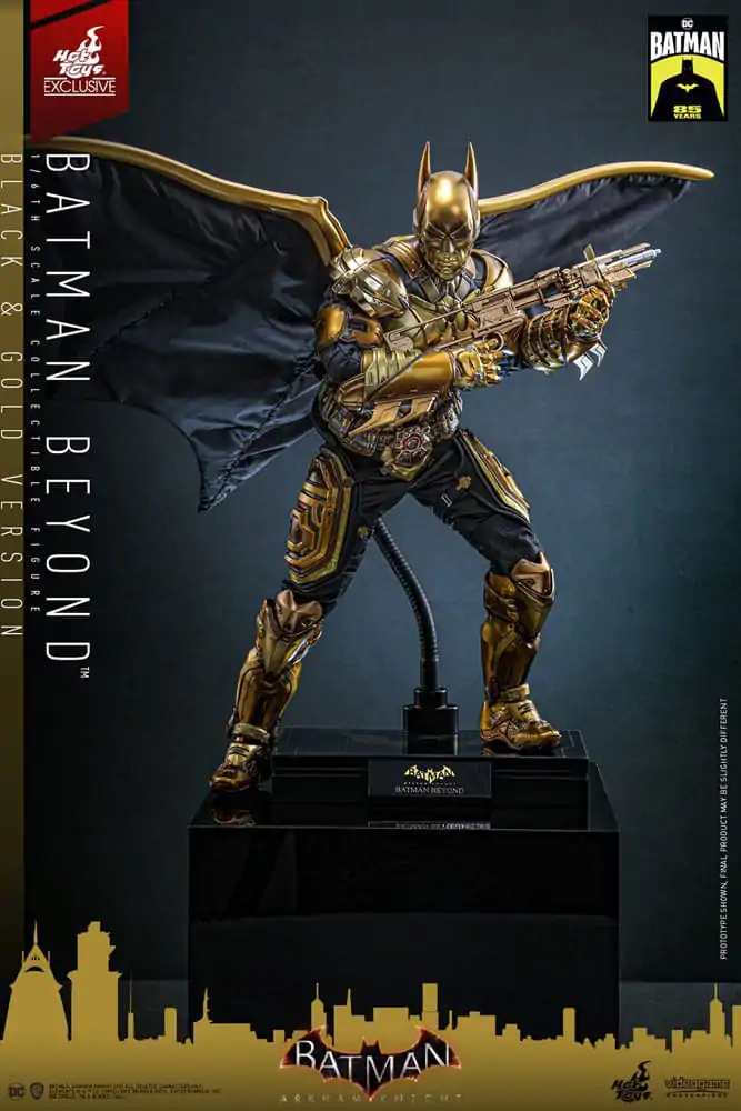 Batman: Arkham Knight Videogame Masterpiece akcijska figura 1/6 Batman Beyond (Black & Gold Version) 32 cm fotografija proizvoda