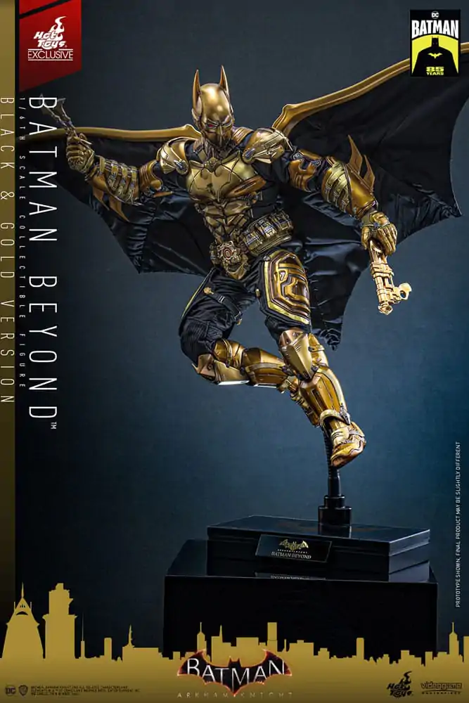 Batman: Arkham Knight Videogame Masterpiece akcijska figura 1/6 Batman Beyond (Black & Gold Version) 32 cm fotografija proizvoda