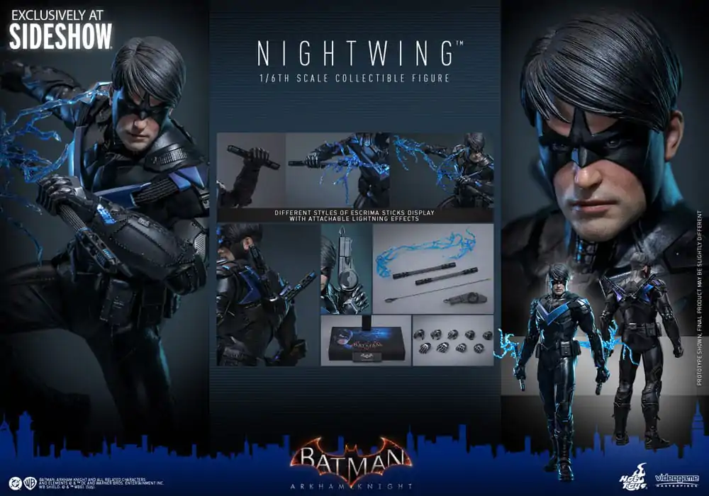 Batman Arkham Knight Videogame Masterpiece akcijska figura 1/6 Nightwing 30 cm fotografija proizvoda