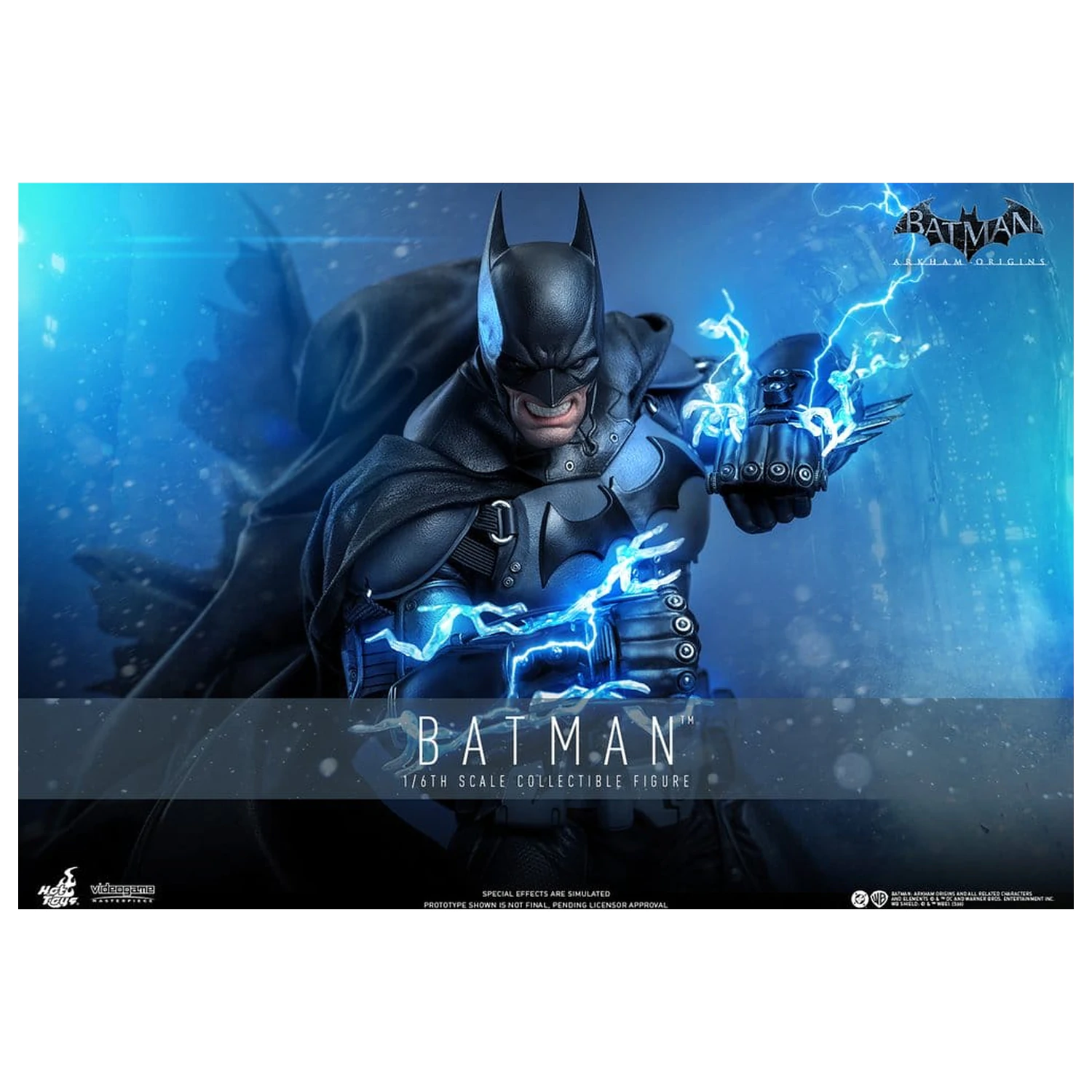 Batman Arkham Origins Videogame Remek-djelo Akcijska Figura 1/6 Batman 33 cm fotografija proizvoda