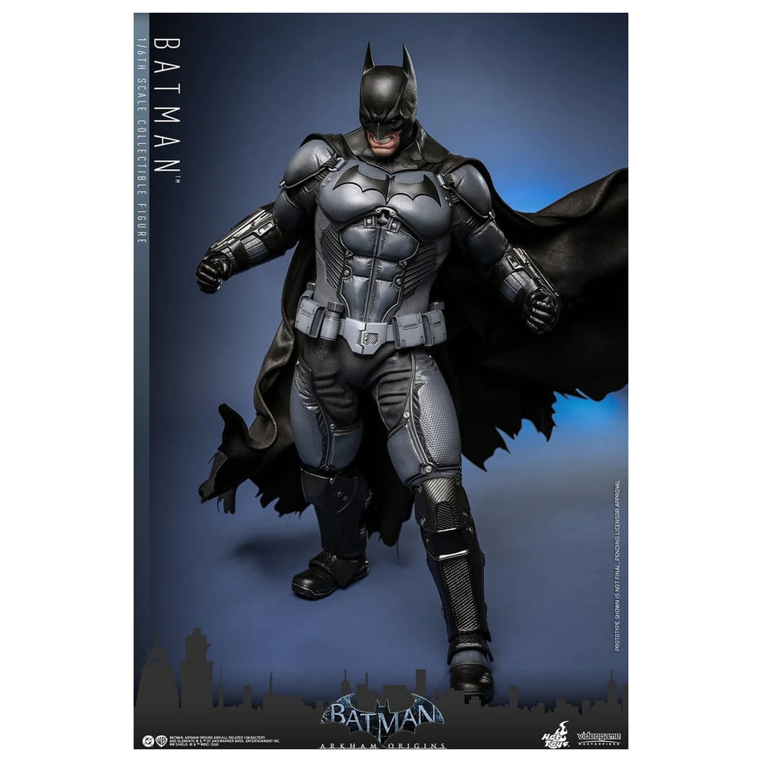 Batman Arkham Origins Videogame Remek-djelo Akcijska Figura 1/6 Batman 33 cm fotografija proizvoda