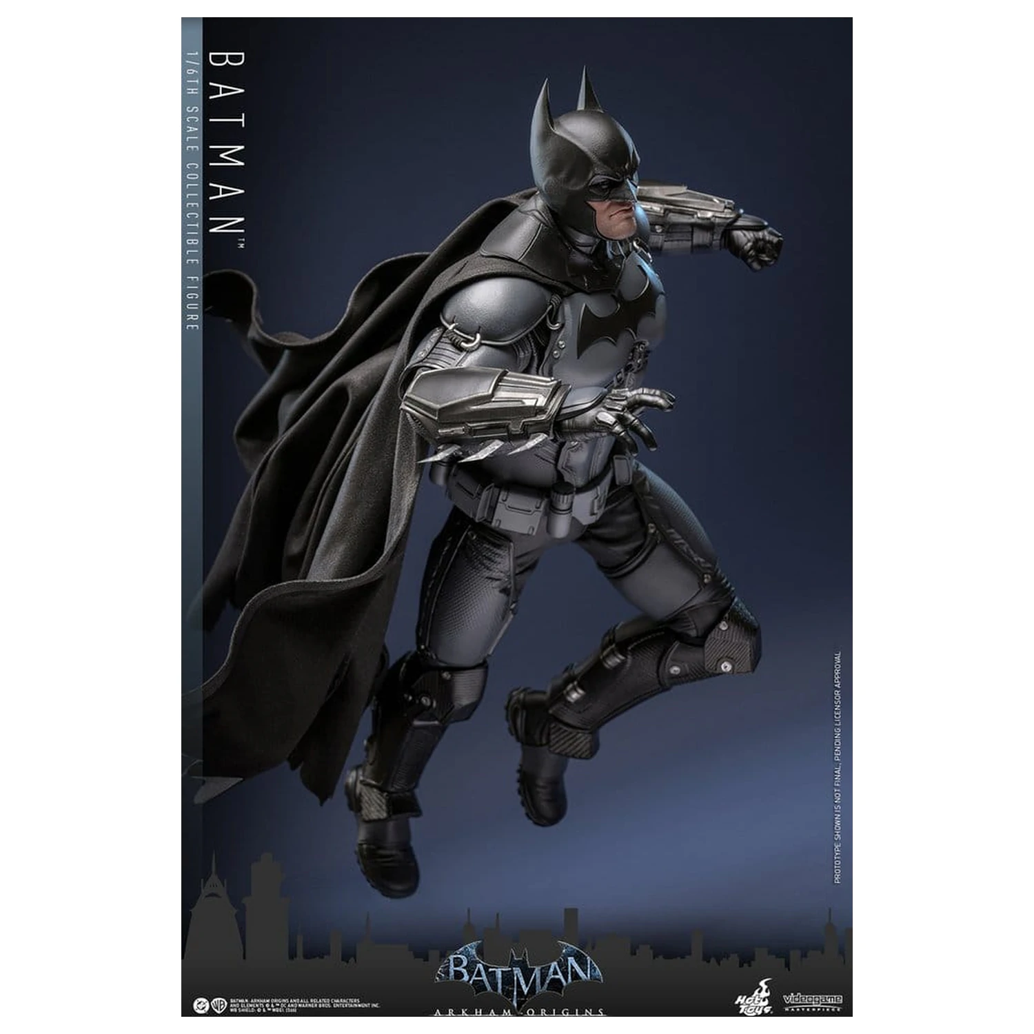 Batman Arkham Origins Videogame Remek-djelo Akcijska Figura 1/6 Batman 33 cm fotografija proizvoda