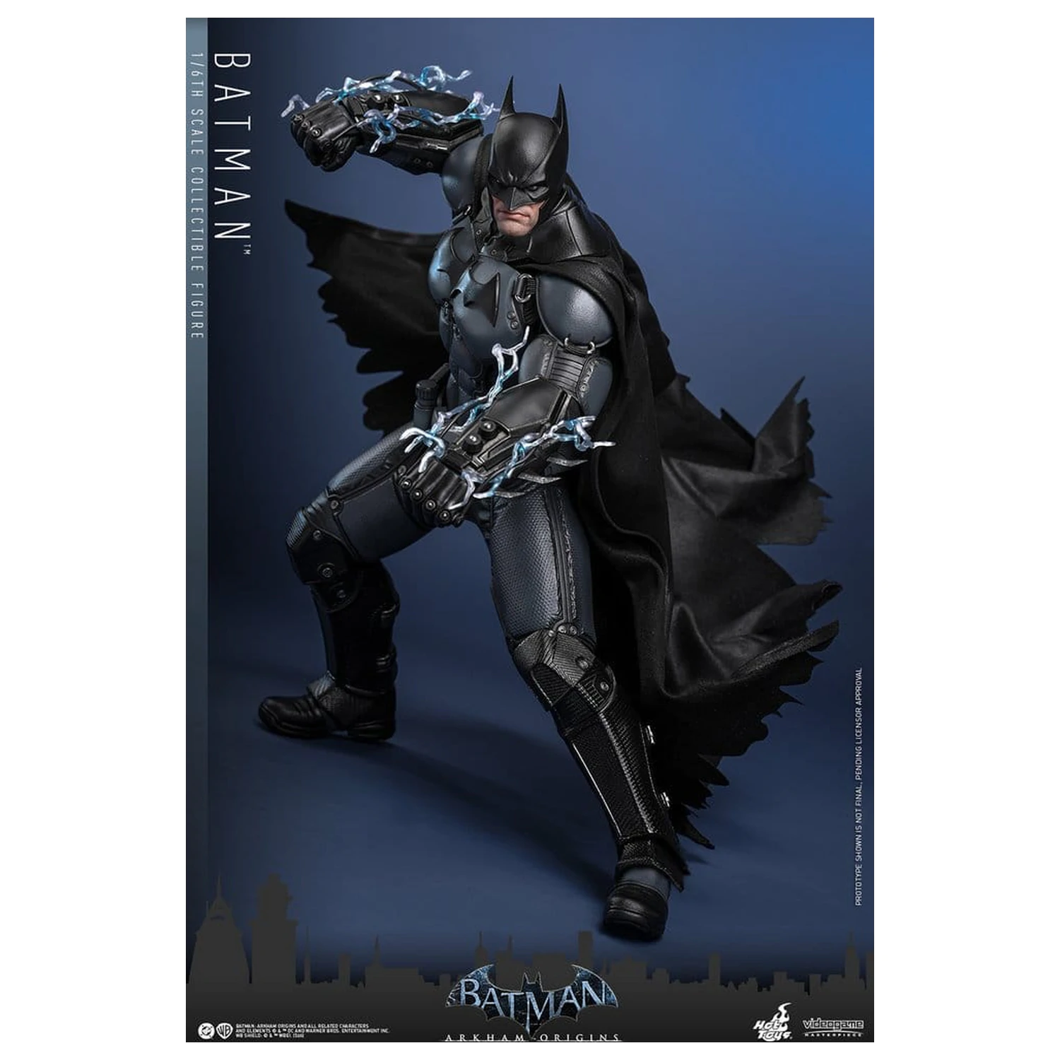 Batman Arkham Origins Videogame Remek-djelo Akcijska Figura 1/6 Batman 33 cm fotografija proizvoda