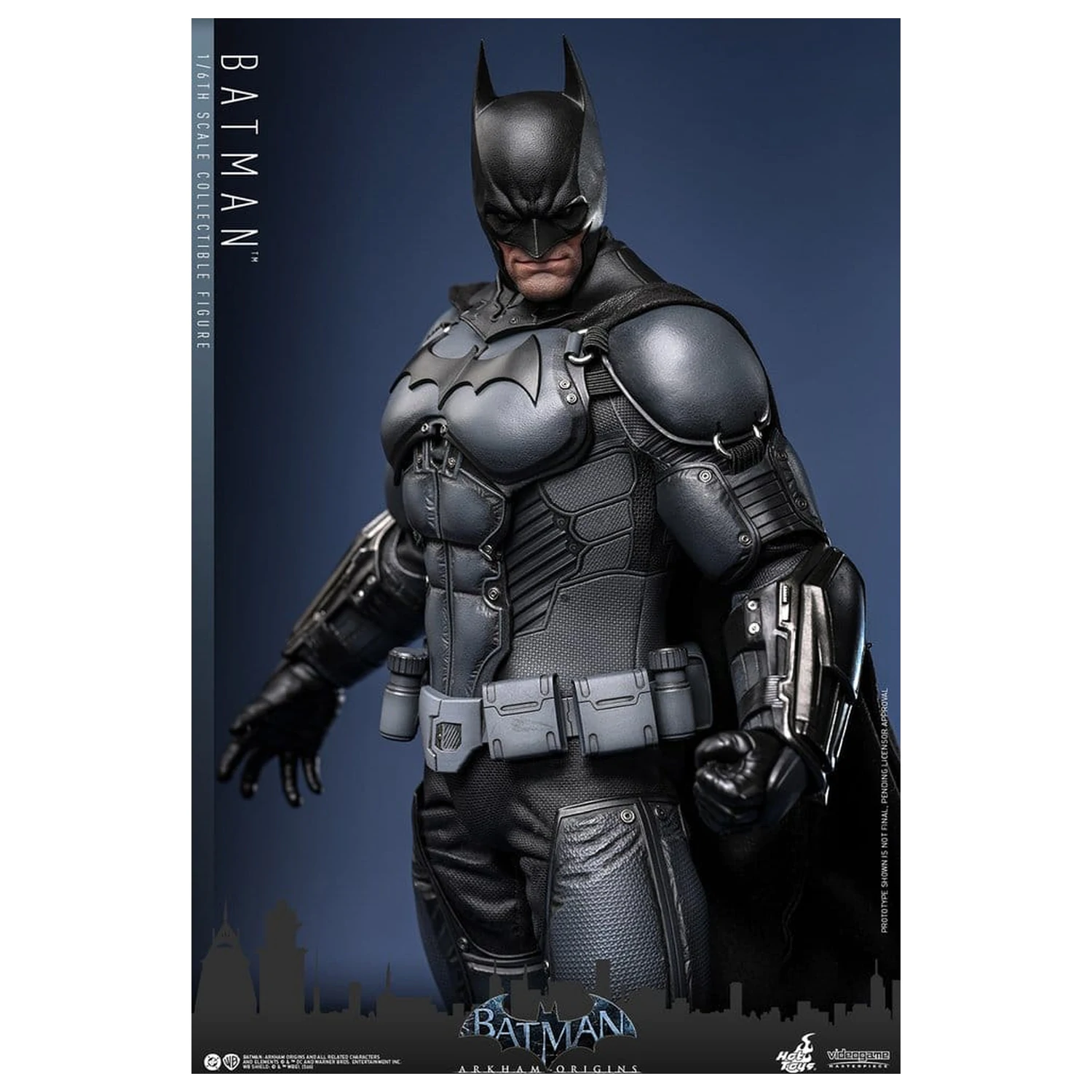 Batman Arkham Origins Videogame Remek-djelo Akcijska Figura 1/6 Batman 33 cm fotografija proizvoda