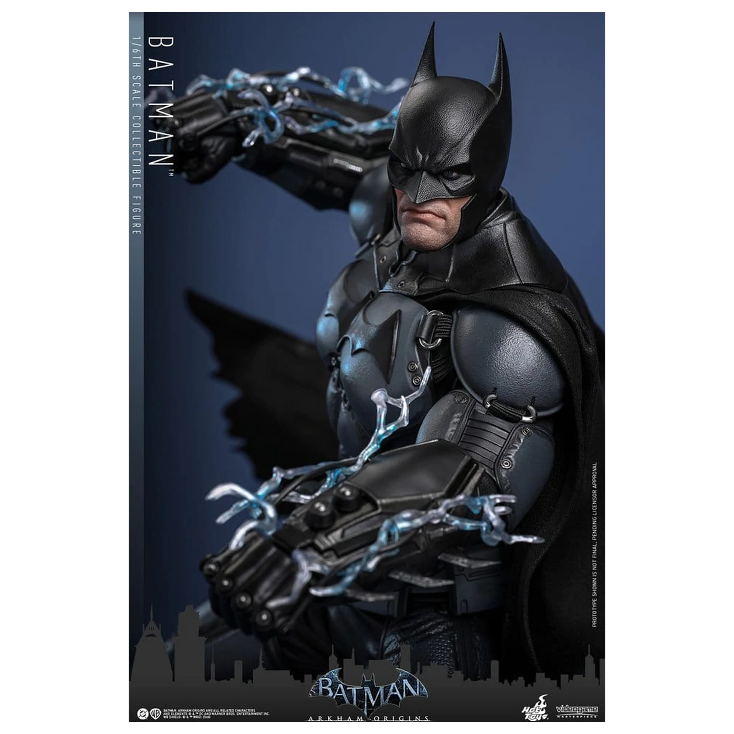 Batman Arkham Origins Videogame Remek-djelo Akcijska Figura 1/6 Batman 33 cm fotografija proizvoda