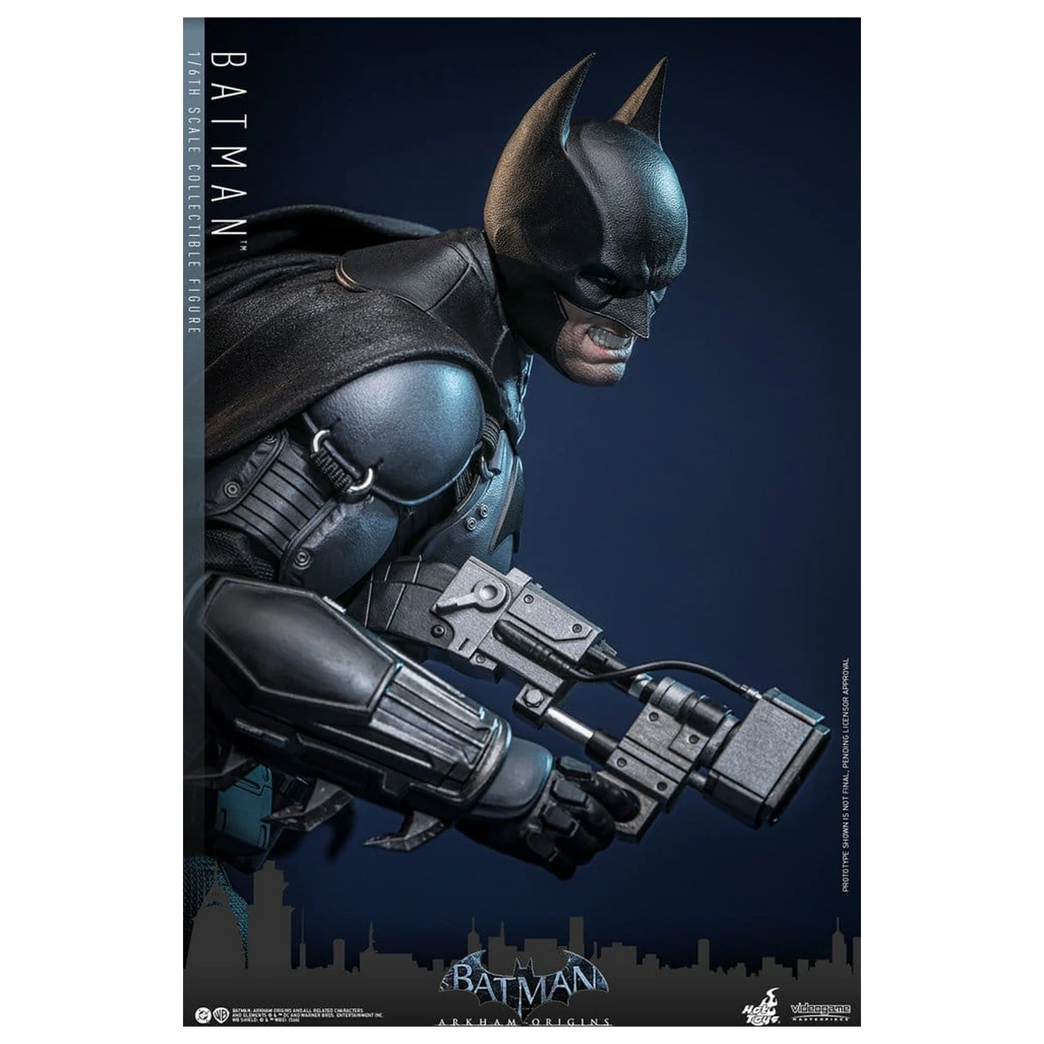 Batman Arkham Origins Videogame Remek-djelo Akcijska Figura 1/6 Batman 33 cm fotografija proizvoda