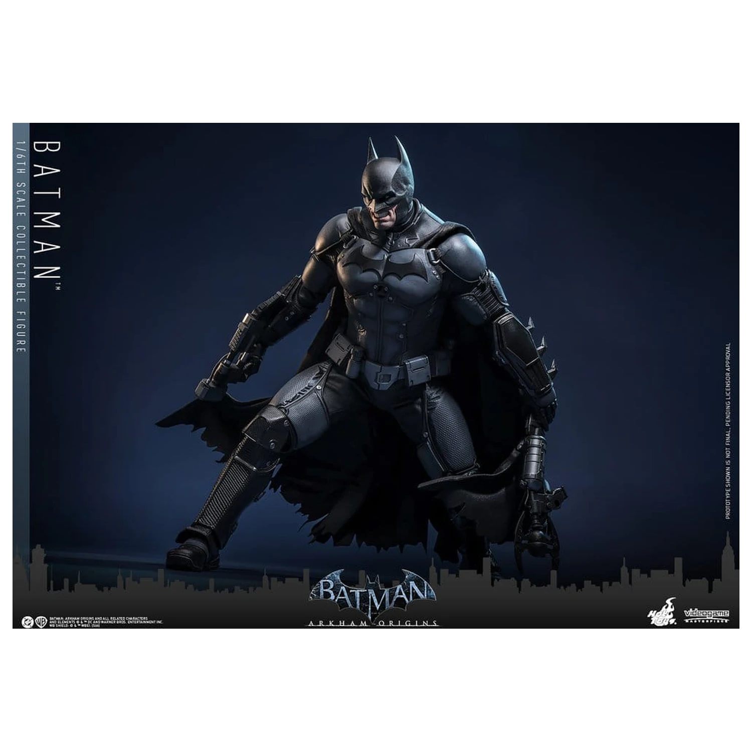 Batman Arkham Origins Videogame Remek-djelo Akcijska Figura 1/6 Batman 33 cm fotografija proizvoda