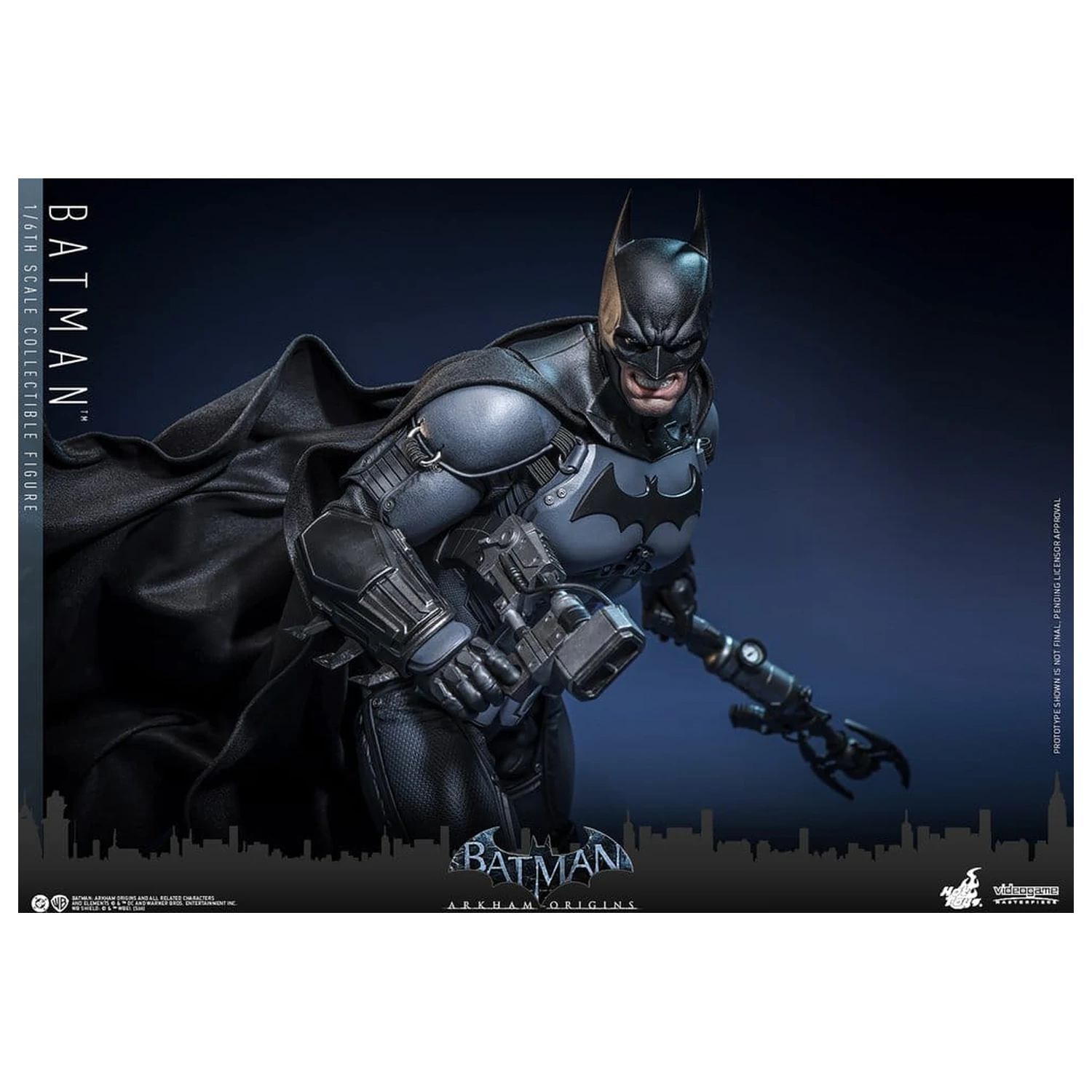 Batman Arkham Origins Videogame Remek-djelo Akcijska Figura 1/6 Batman 33 cm fotografija proizvoda