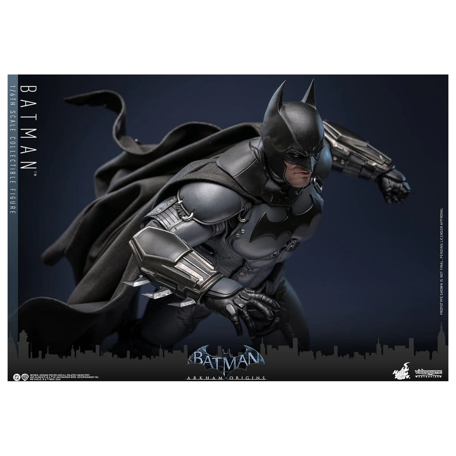 Batman Arkham Origins Videogame Remek-djelo Akcijska Figura 1/6 Batman 33 cm fotografija proizvoda