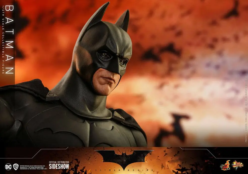 Batman Begins Movie Masterpiece akcijska figura 1/6 Batman Hot Toys Exclusive 32 cm fotografija proizvoda