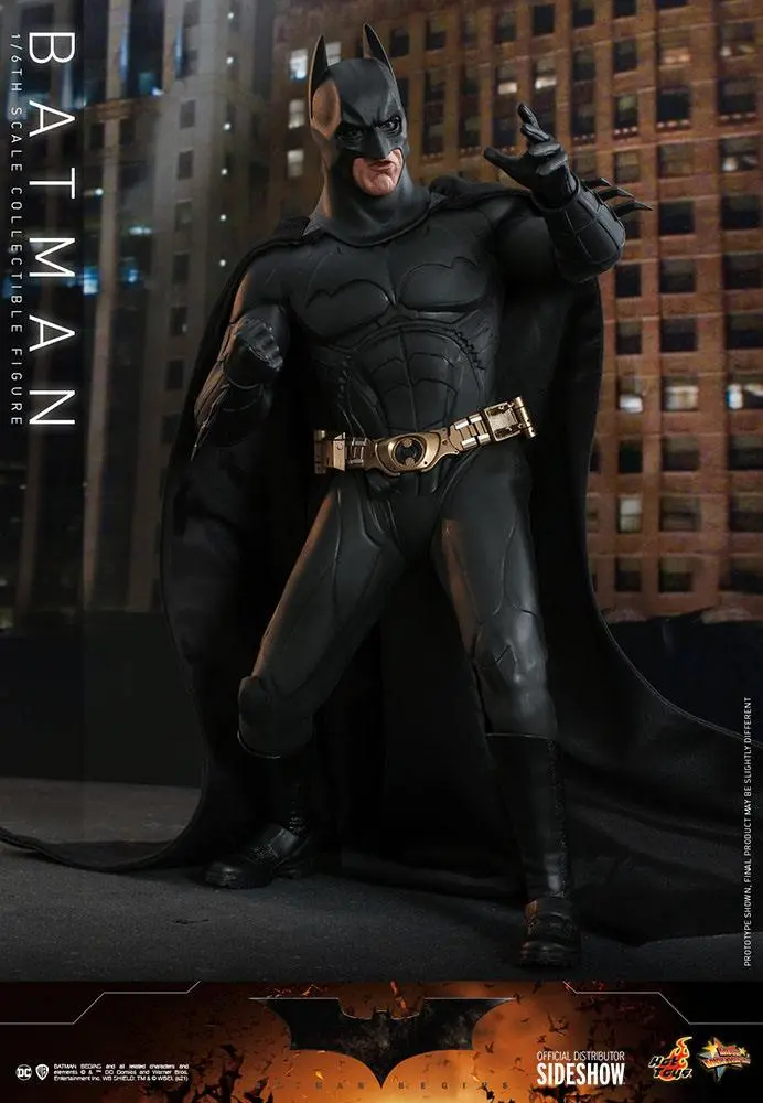Batman Begins Movie Masterpiece akcijska figura 1/6 Batman Hot Toys Exclusive 32 cm fotografija proizvoda