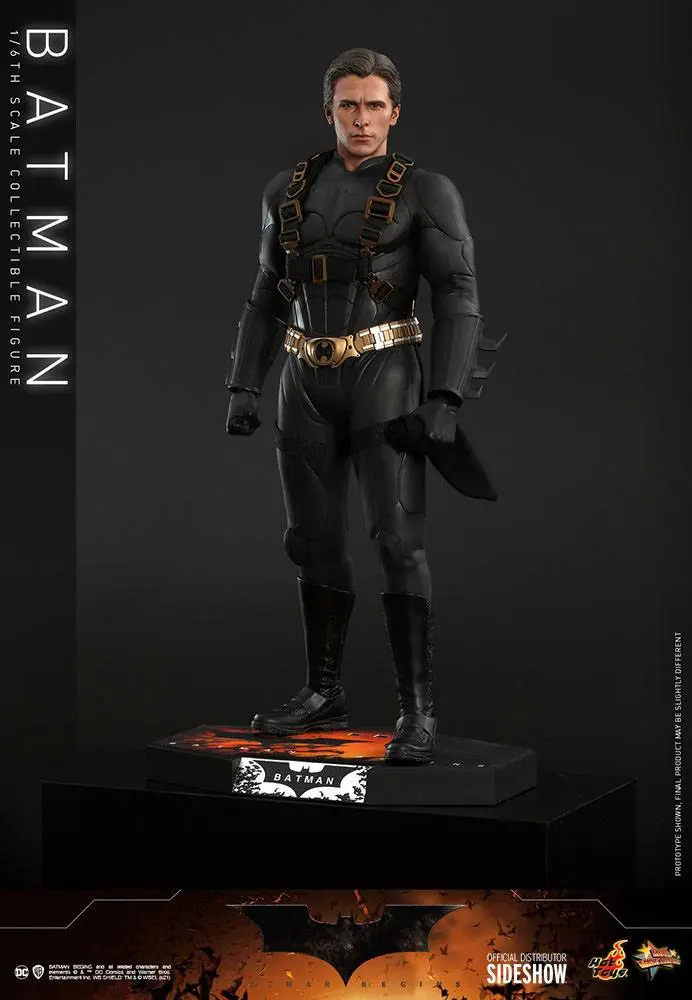 Batman Begins Movie Masterpiece akcijska figura 1/6 Batman Hot Toys Exclusive 32 cm fotografija proizvoda