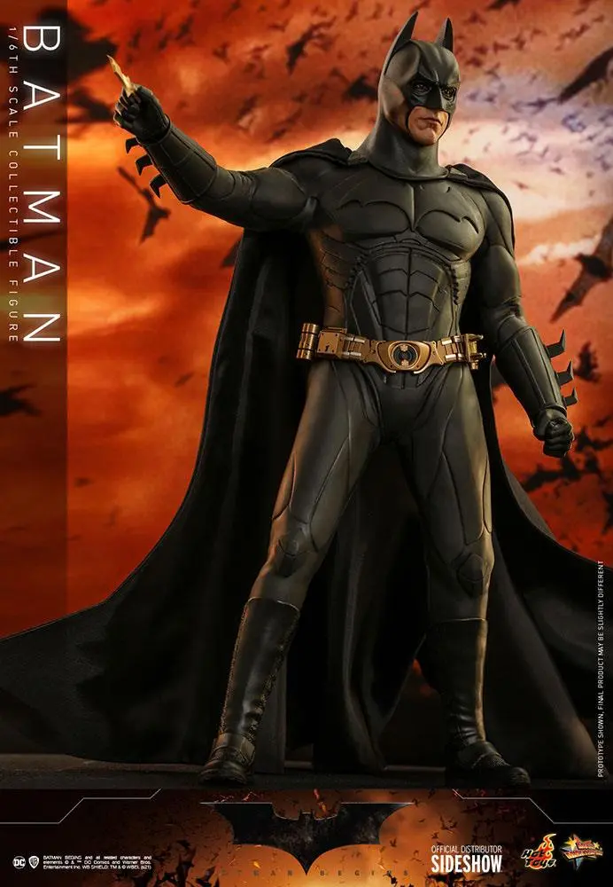 Batman Begins Movie Masterpiece akcijska figura 1/6 Batman Hot Toys Exclusive 32 cm fotografija proizvoda