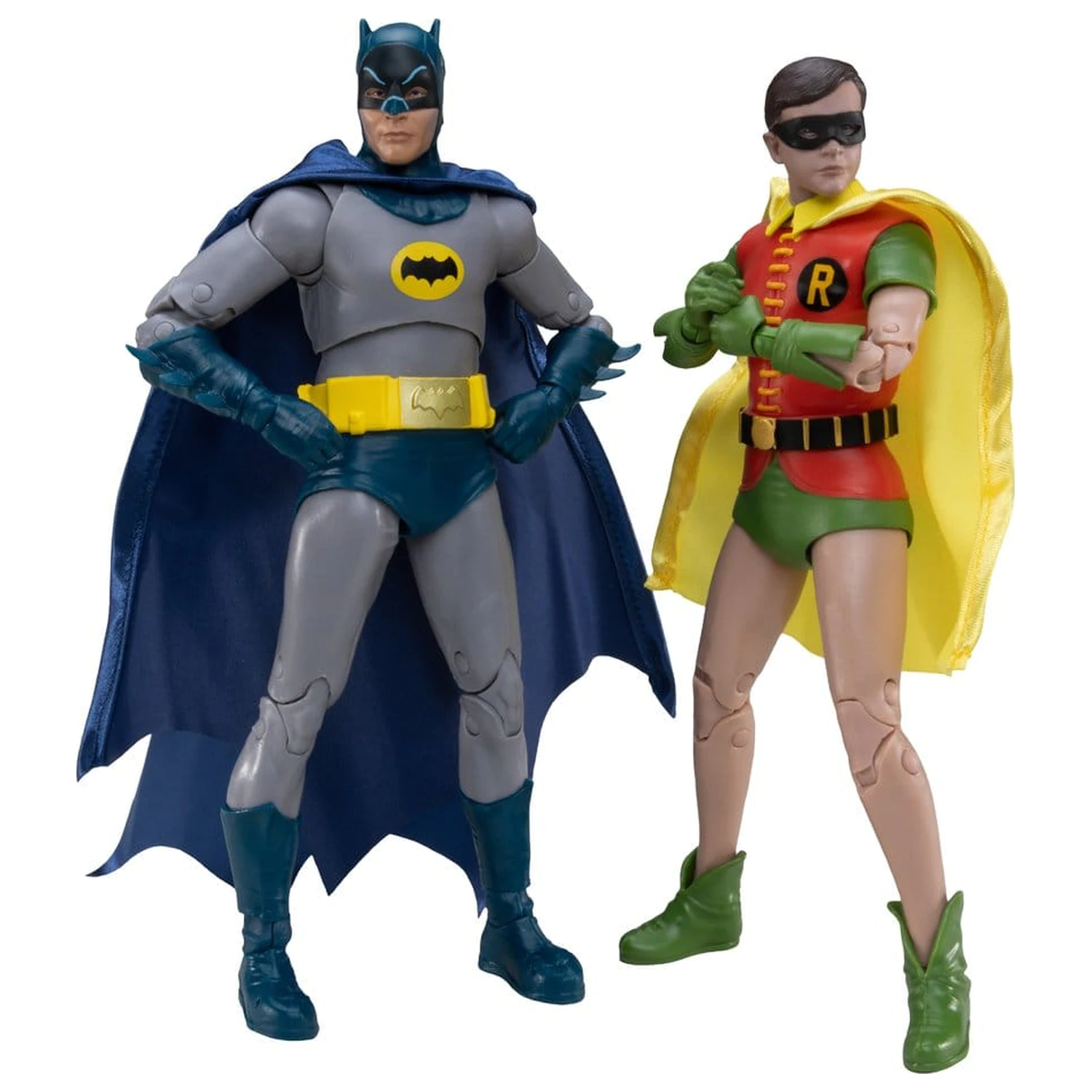Batman Classic TV Series DC Multiverse McFarlane Collector Edition Akcijska figura 2-pakiranje Batman i Robin 18 cm fotografija proizvoda