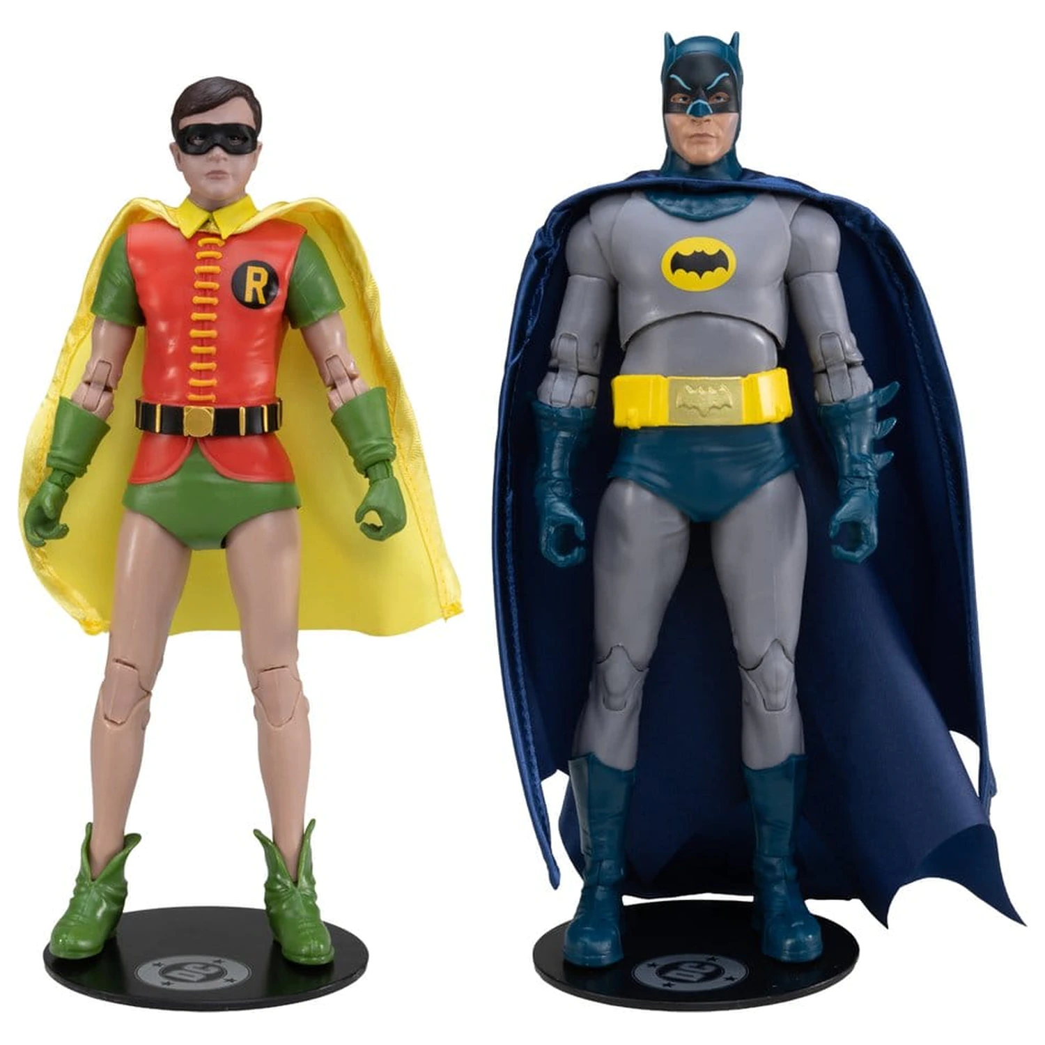 Batman Classic TV Series DC Multiverse McFarlane Collector Edition Akcijska figura 2-pakiranje Batman i Robin 18 cm fotografija proizvoda