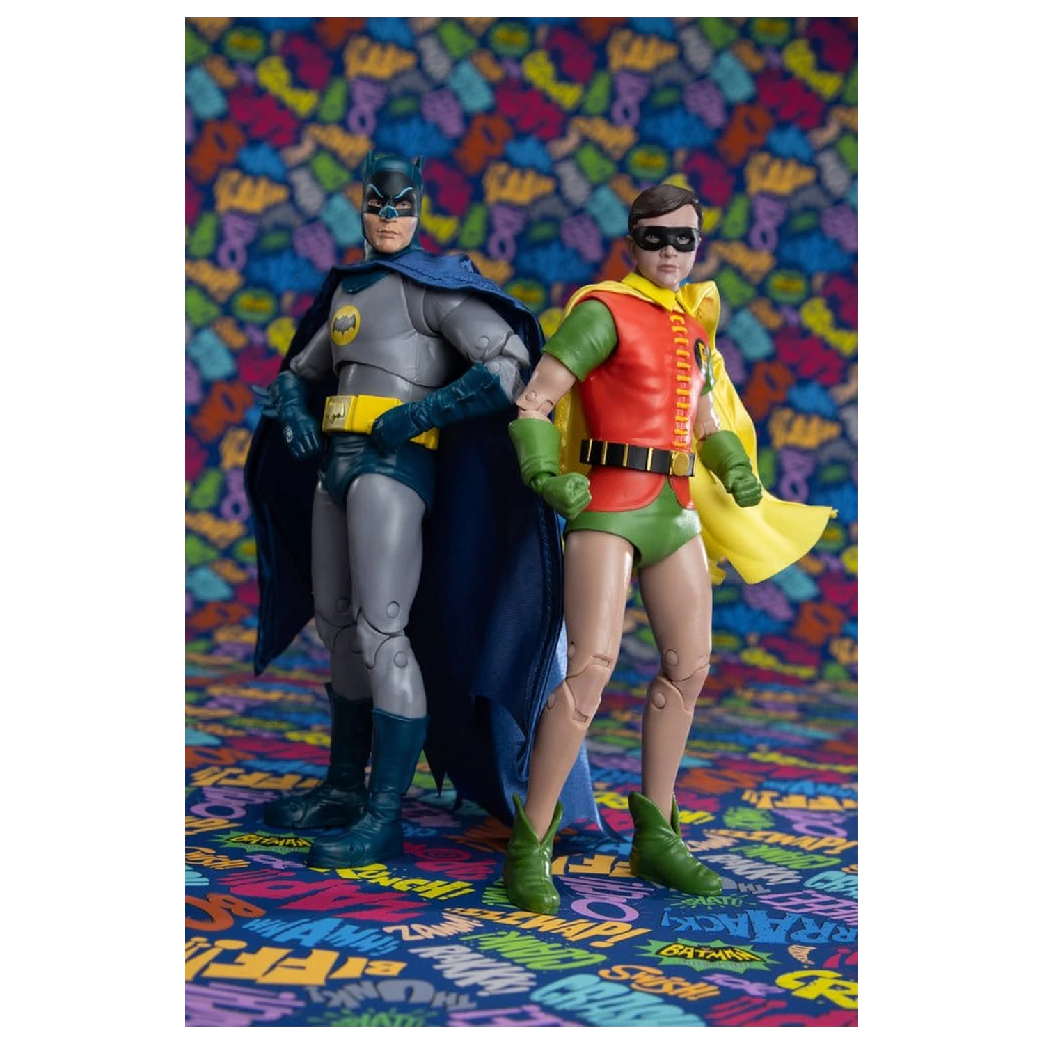 Batman Classic TV Series DC Multiverse McFarlane Collector Edition Akcijska figura 2-pakiranje Batman i Robin 18 cm fotografija proizvoda