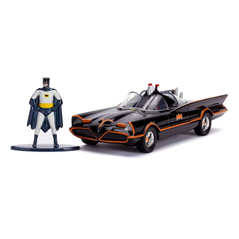 Batman Classic TV Series Diecast Model 1/32 model automobila 1966 Classic Batmobile s figurom fotografija proizvoda