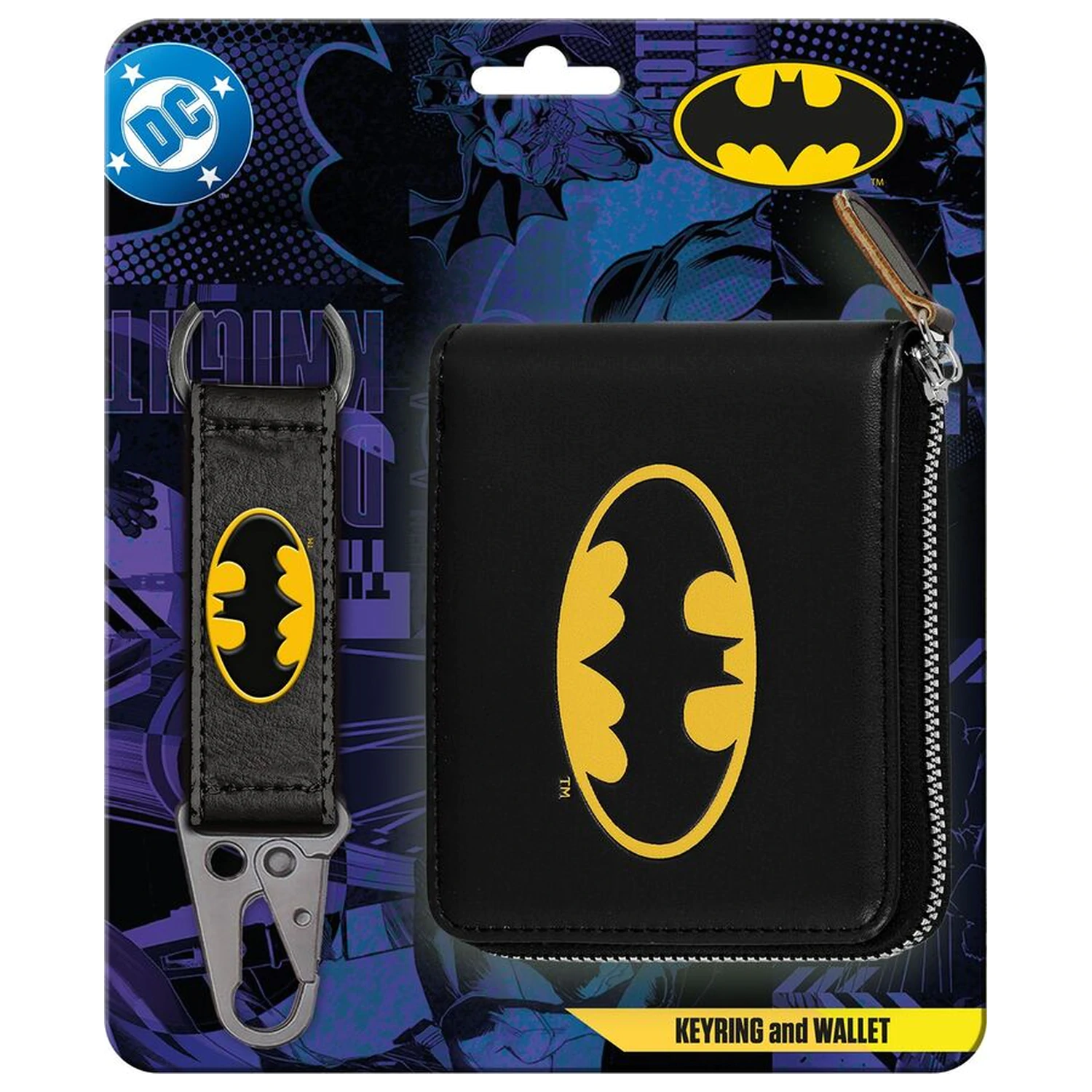 Batman DC Comics privjesak za ključeve + set novčanika fotografija proizvoda