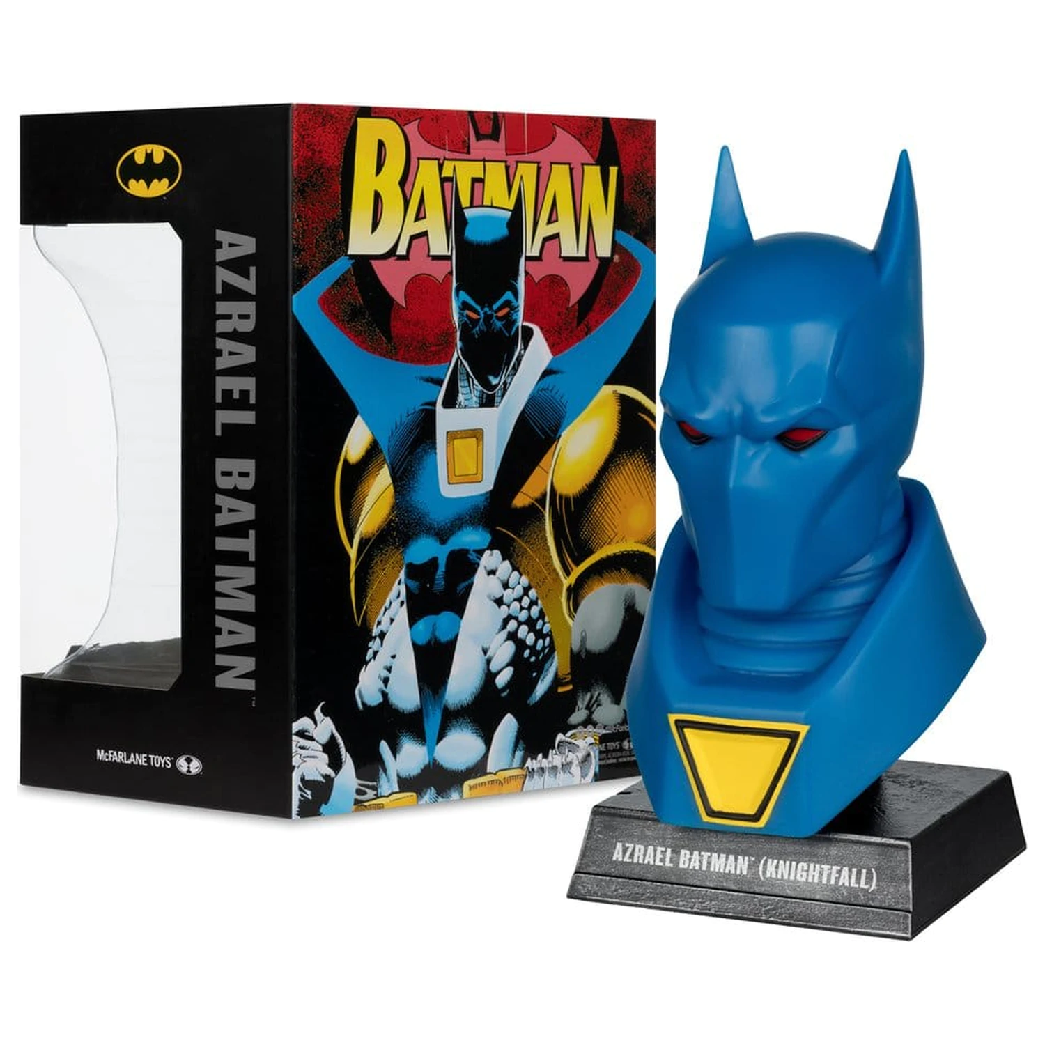 Batman DC Direct Mini-replika 1/3 Azrael Batman Maska (Batman: Knightfall) (Gold Label Collection) 18 cm fotografija proizvoda