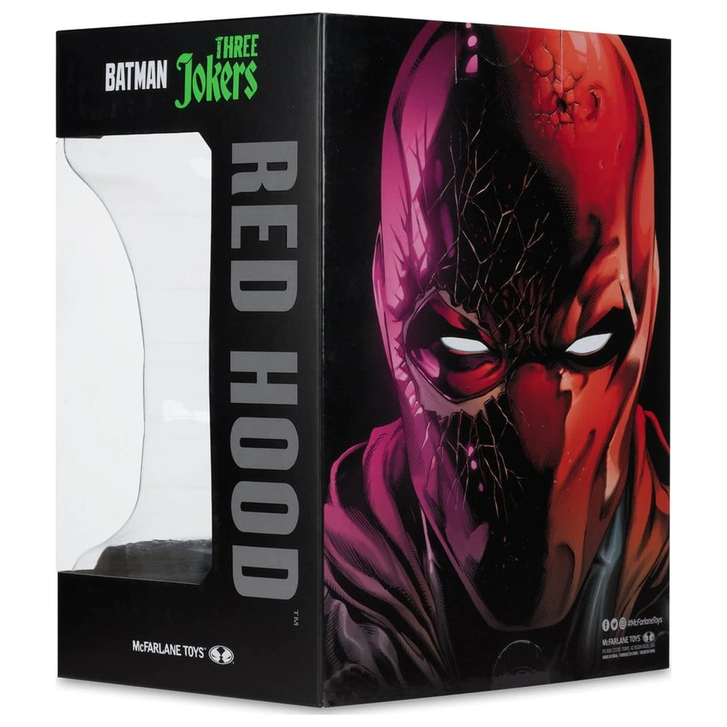 Batman DC Direct Mini-Replica maska 1/3 Red Hood (Batman: Three Jokers) 18 cm fotografija proizvoda